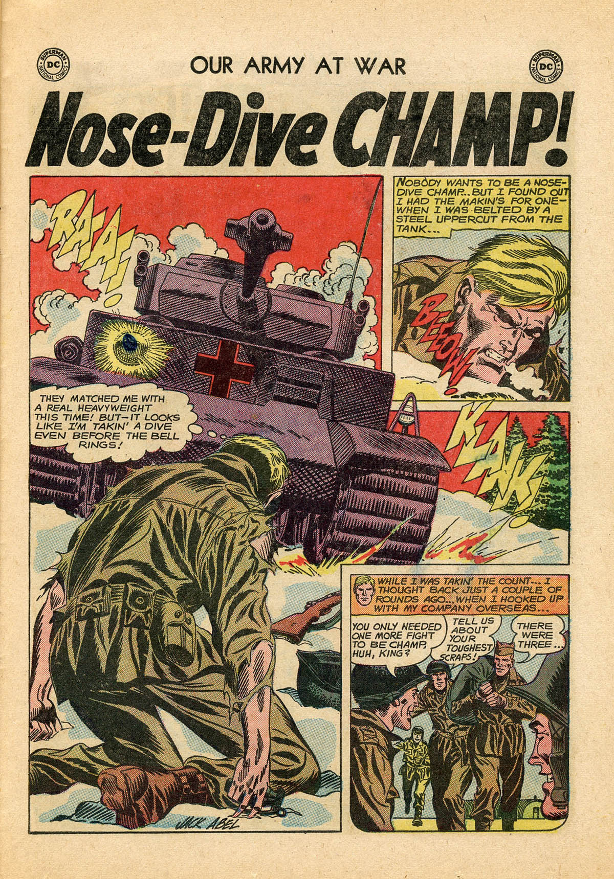 Read online Our Army at War (1952) comic -  Issue #142 - 23
