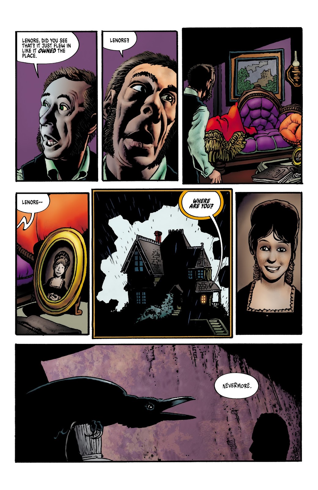 Edgar Allan Poe's The Raven and the Red Death issue Full - Page 7