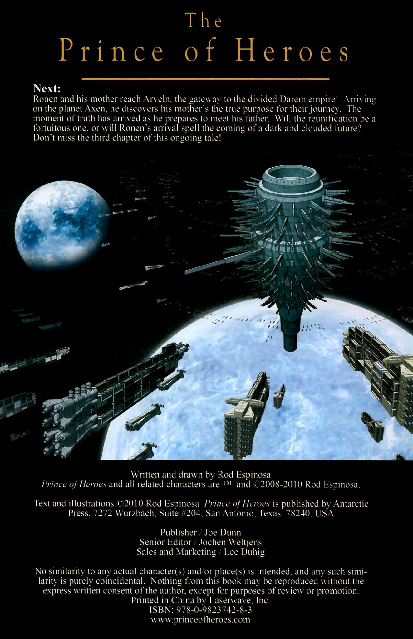 Read online The Prince Of Heroes: Chapter II comic -  Issue #5 - 40