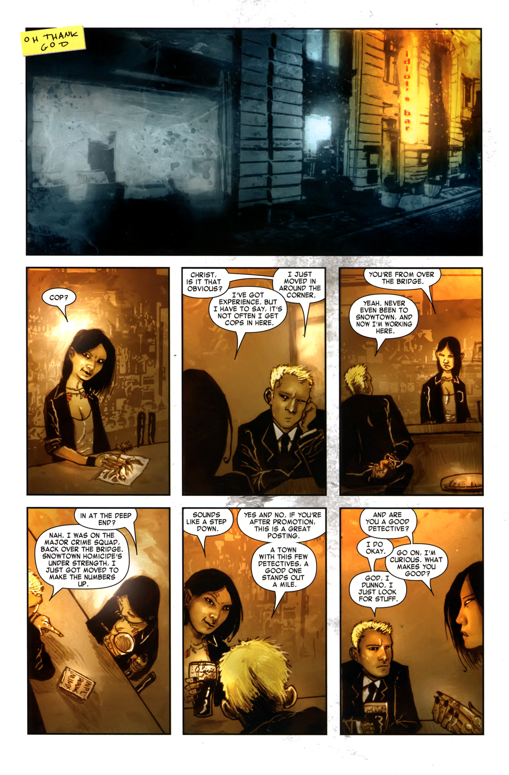 Read online Fell comic -  Issue #1 - 7