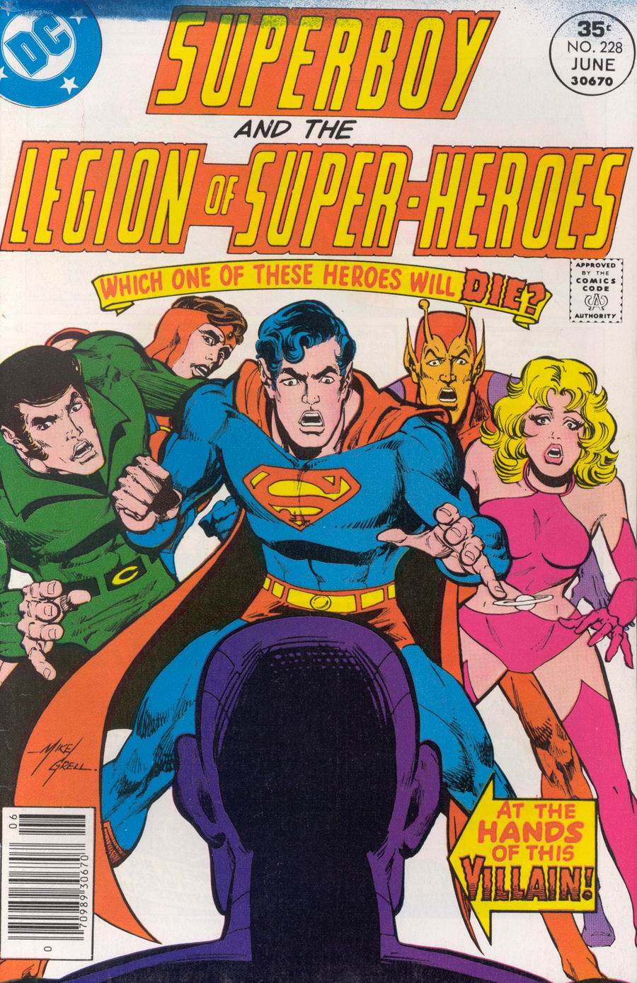 Read online Superboy (1949) comic -  Issue #228 - 1