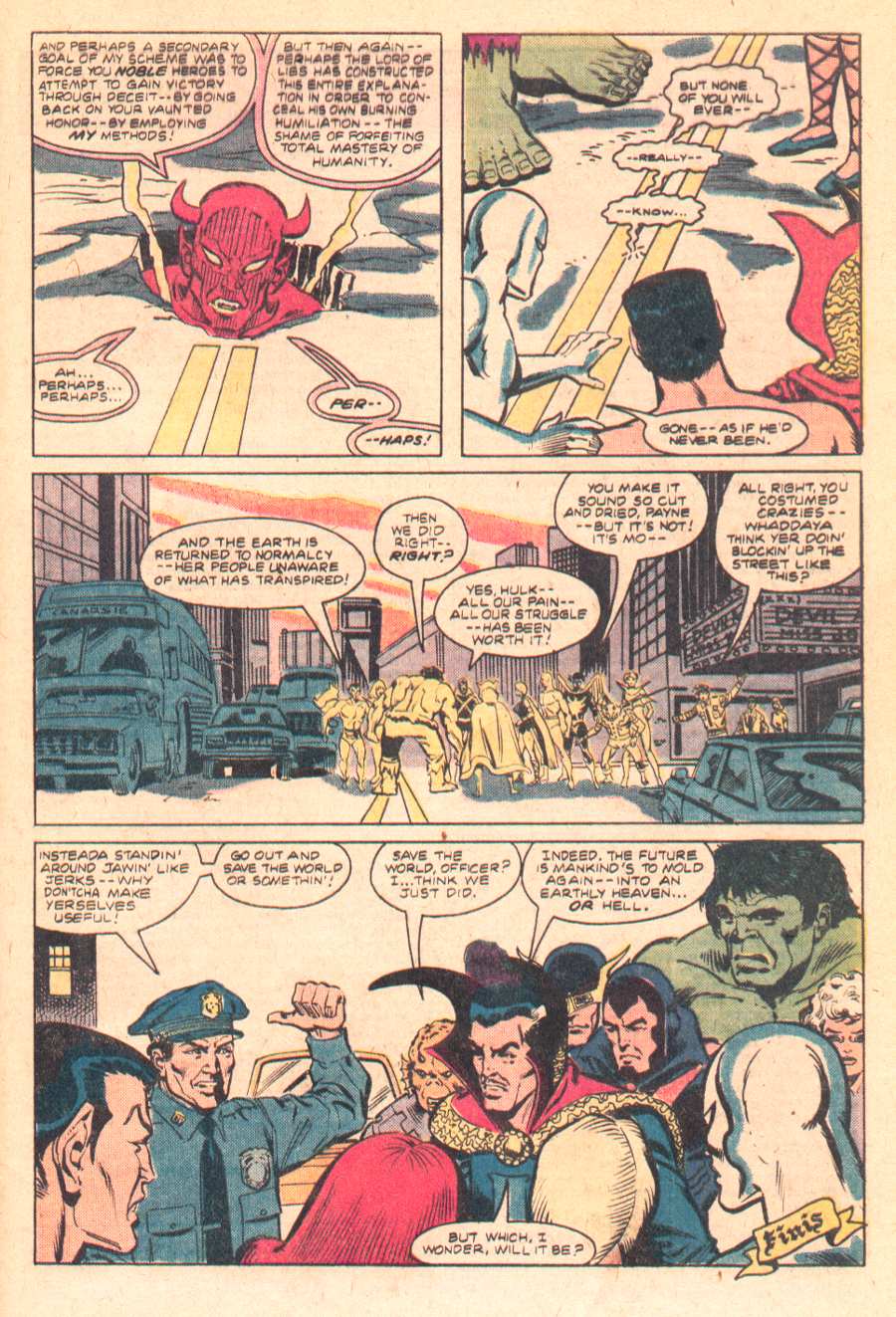 Read online The Defenders (1972) comic -  Issue #100 - 40