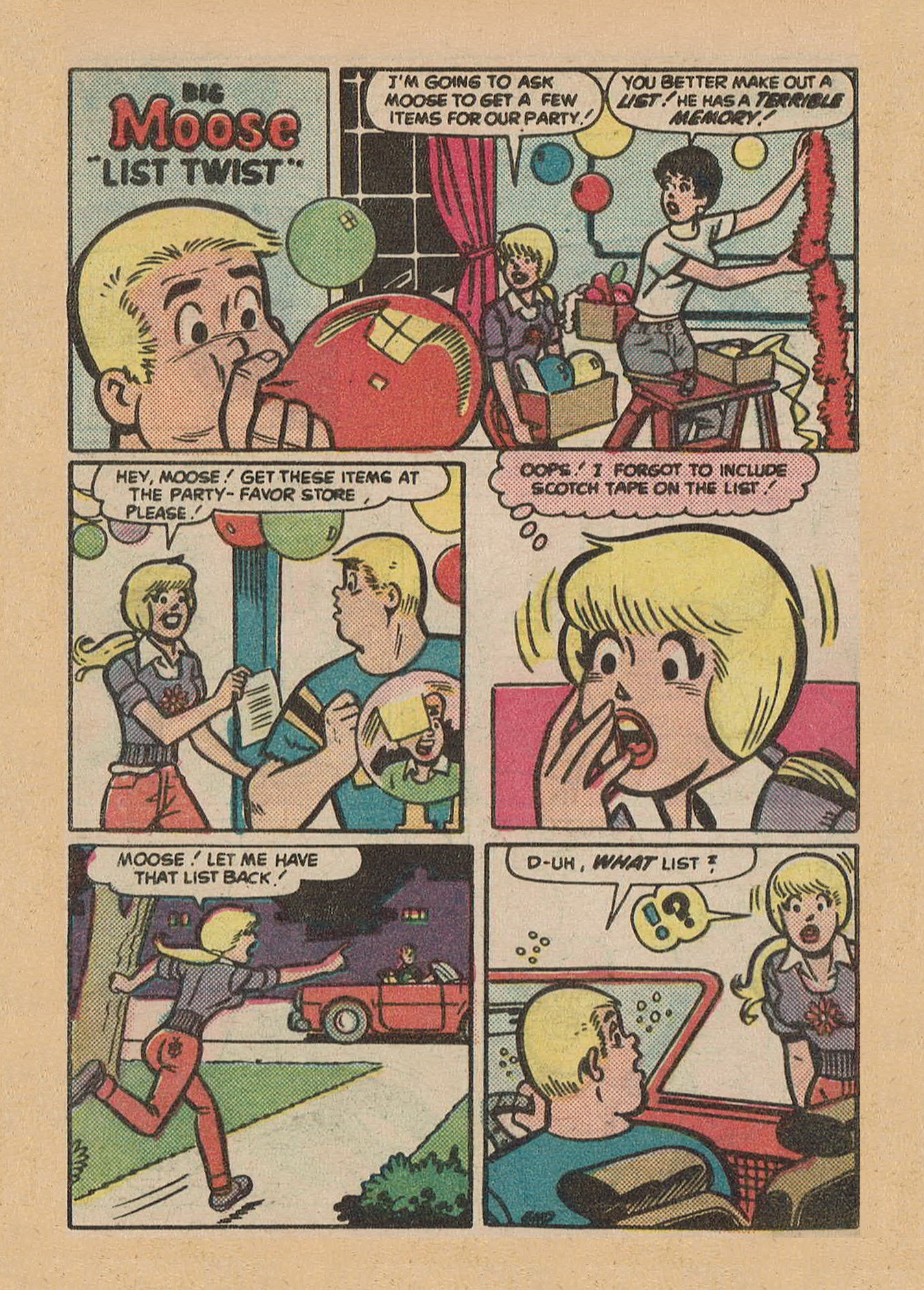 Read online Archie Annual Digest Magazine comic -  Issue #51 - 96