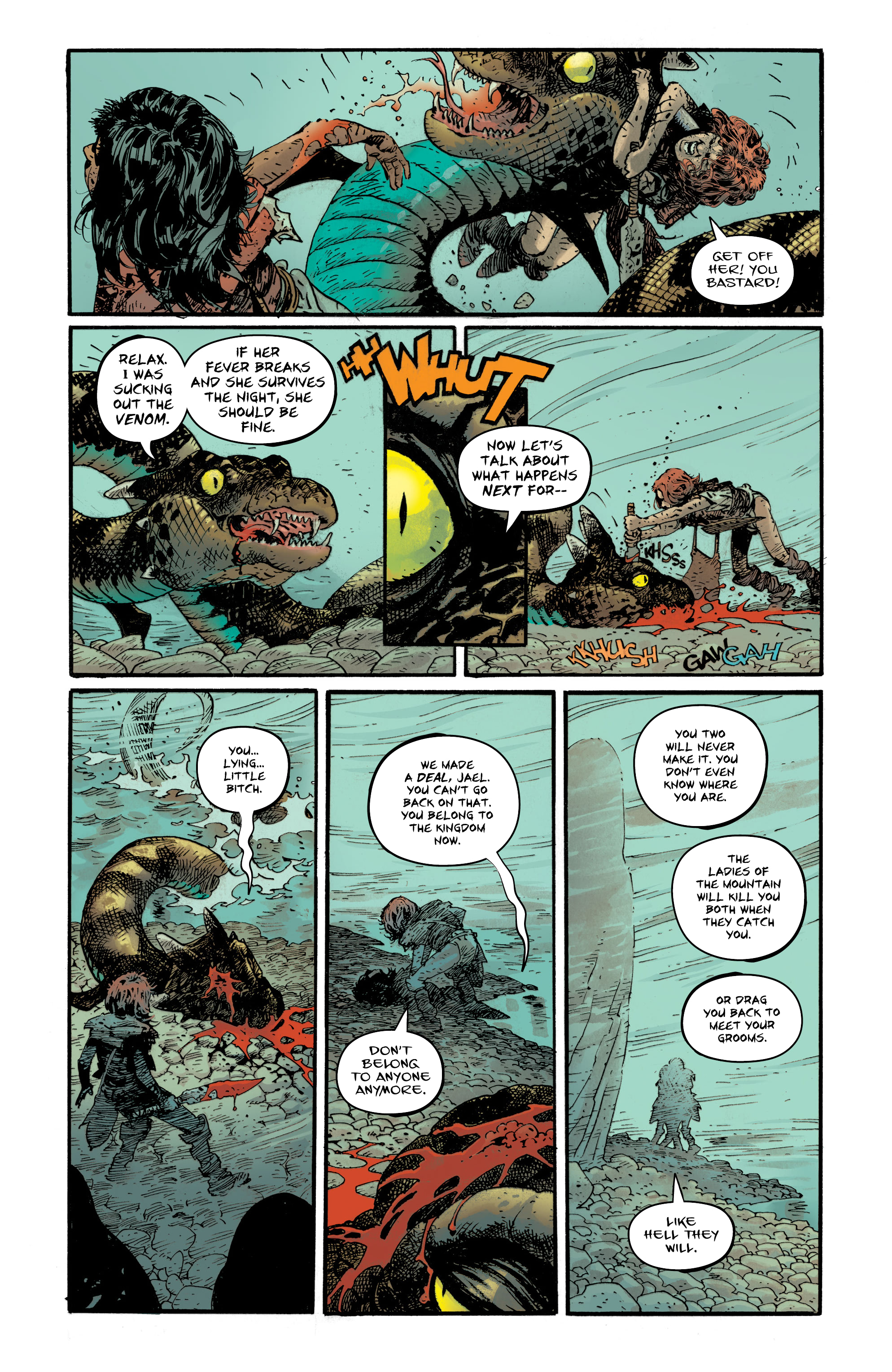 Read online The Goddamned: The Virgin Brides comic -  Issue #3 - 17