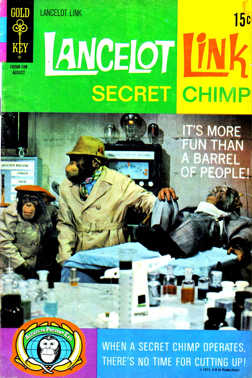 Read online Lancelot Link Secret Chimp comic -  Issue #2 - 1