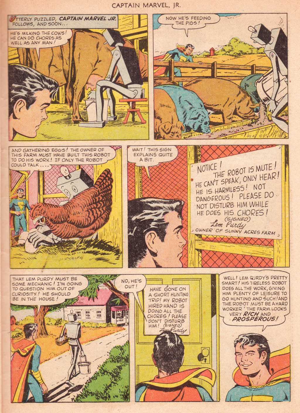 Read online Captain Marvel, Jr. comic -  Issue #87 - 44