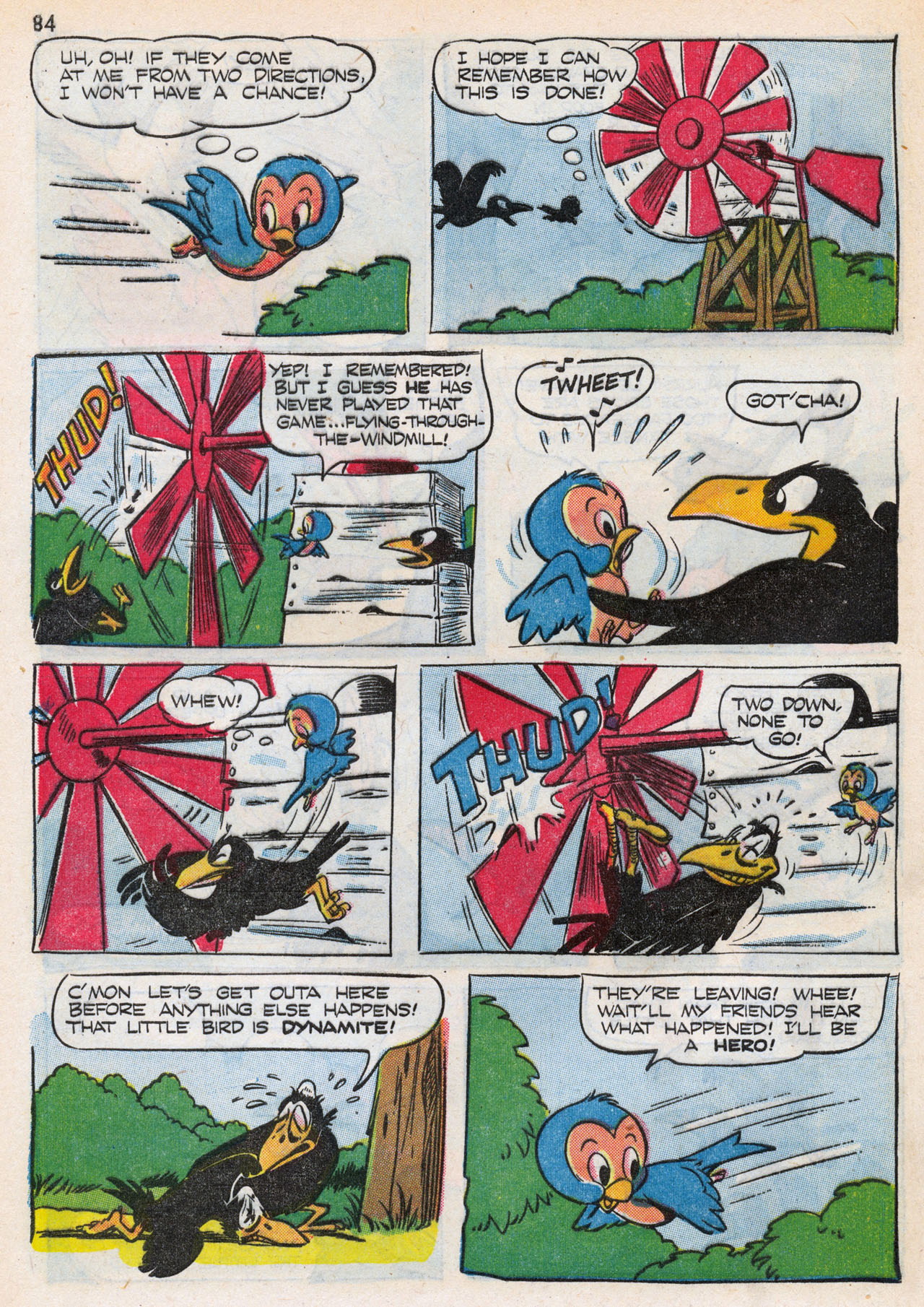 Read online M.G.M.'s Tom and Jerry's Winter Fun comic -  Issue #3 - 87