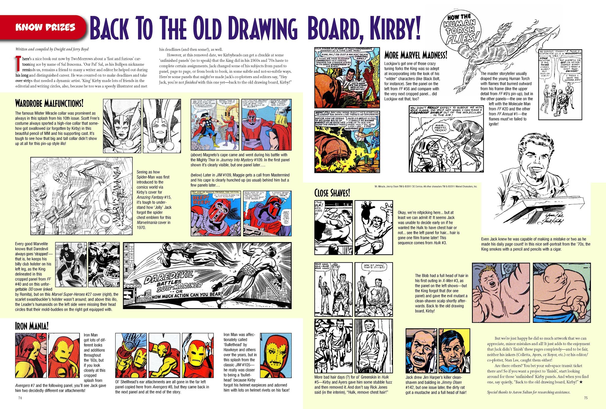 Read online The Jack Kirby Collector comic -  Issue #56 - 72
