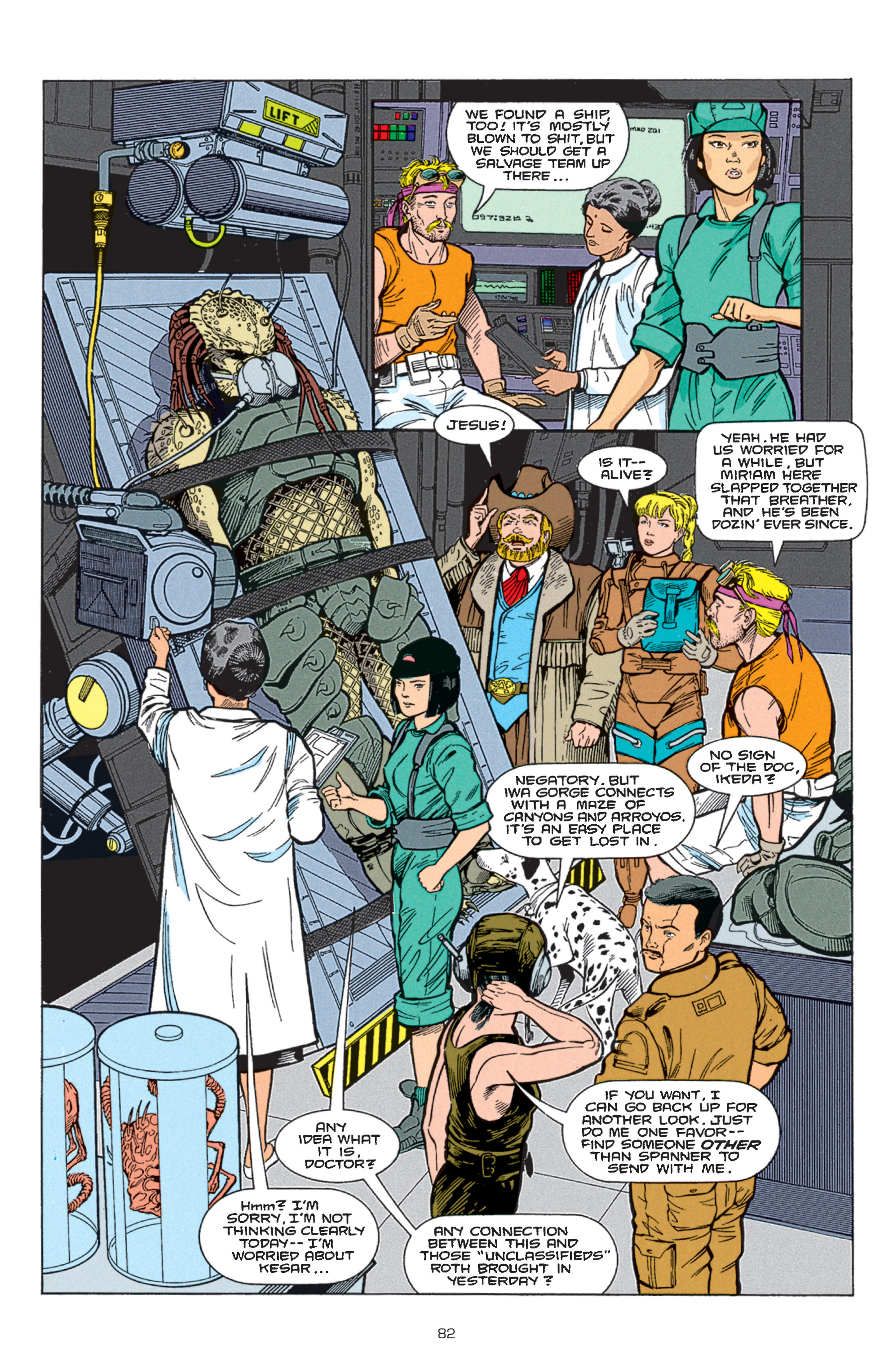 Read online Aliens vs. Predator: The Essential Comics comic -  Issue # TPB 1 (Part 1) - 84