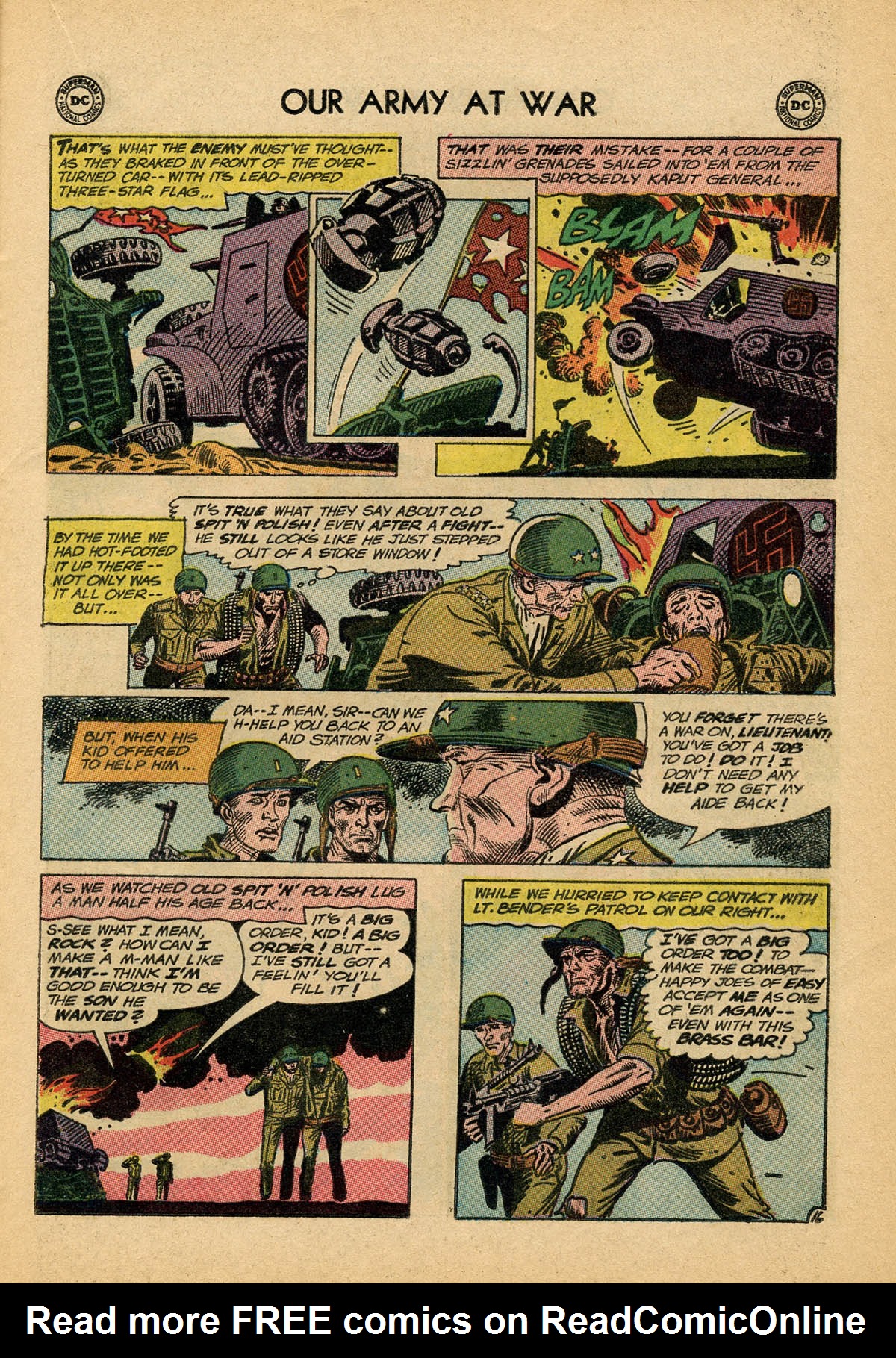 Read online Our Army at War (1952) comic -  Issue #140 - 21