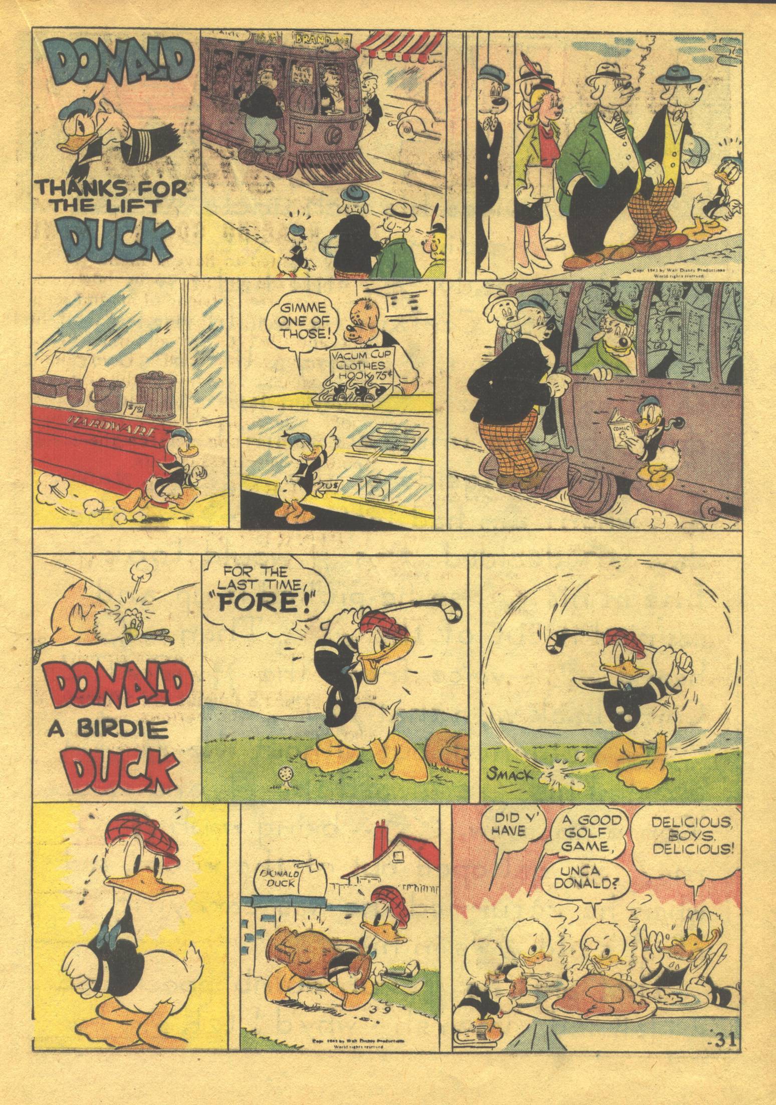 Read online Walt Disney's Comics and Stories comic -  Issue #39 - 33