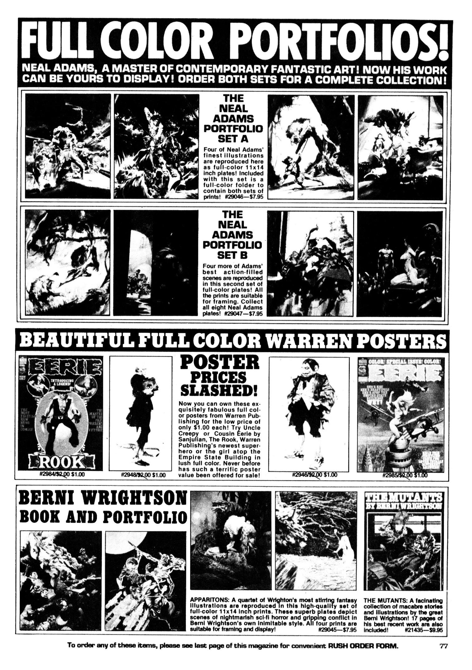 Read online Vampirella (1969) comic -  Issue #112 - 77