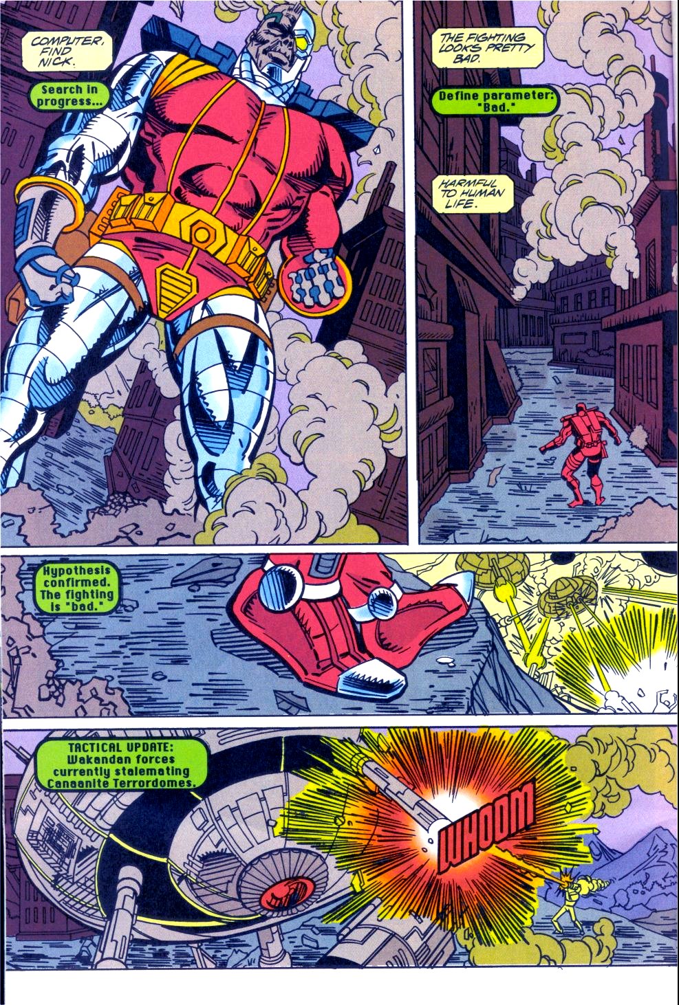 Read online Deathlok (1991) comic -  Issue #25 - 9