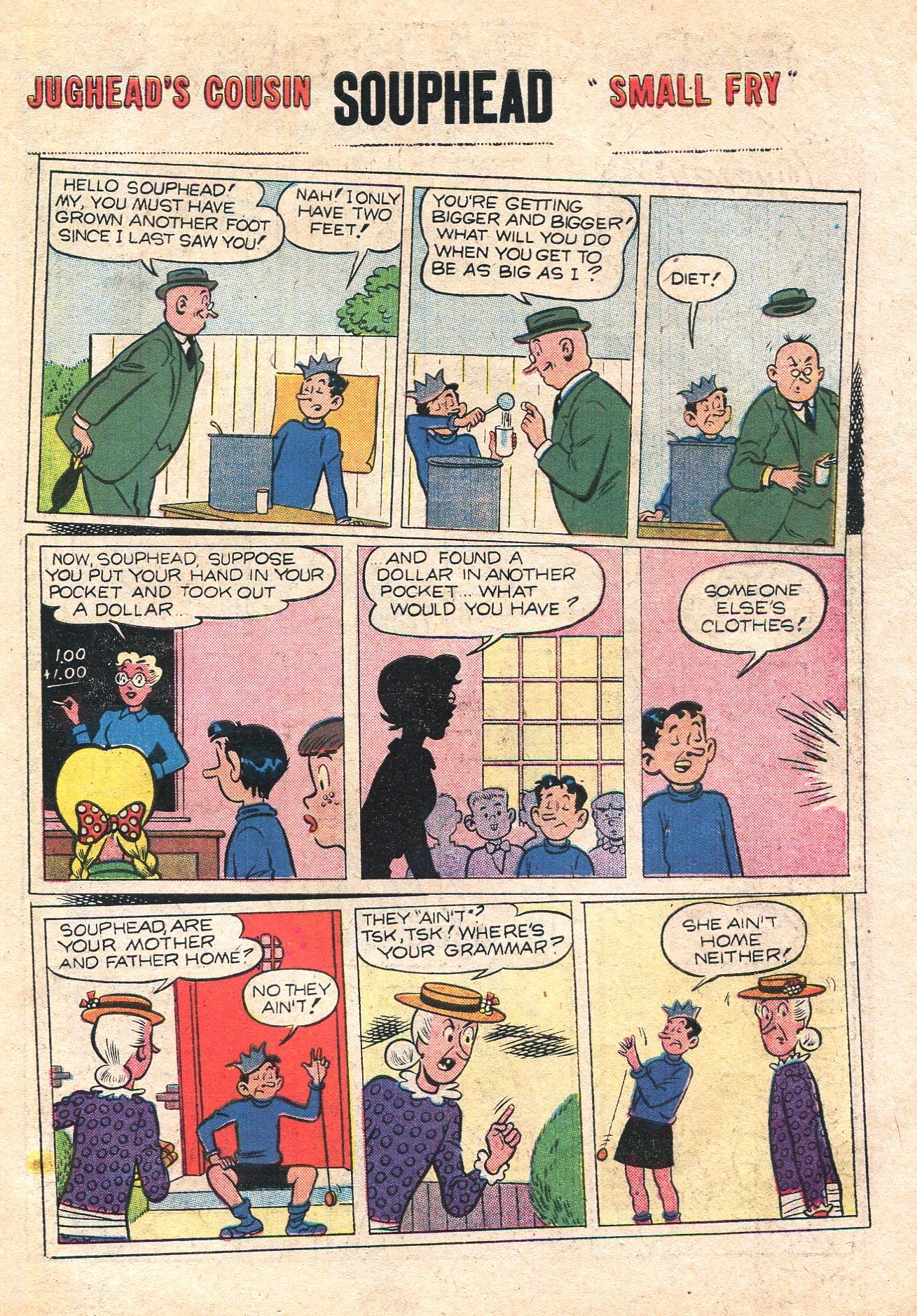Read online Archie's Joke Book Magazine comic -  Issue #20 - 27