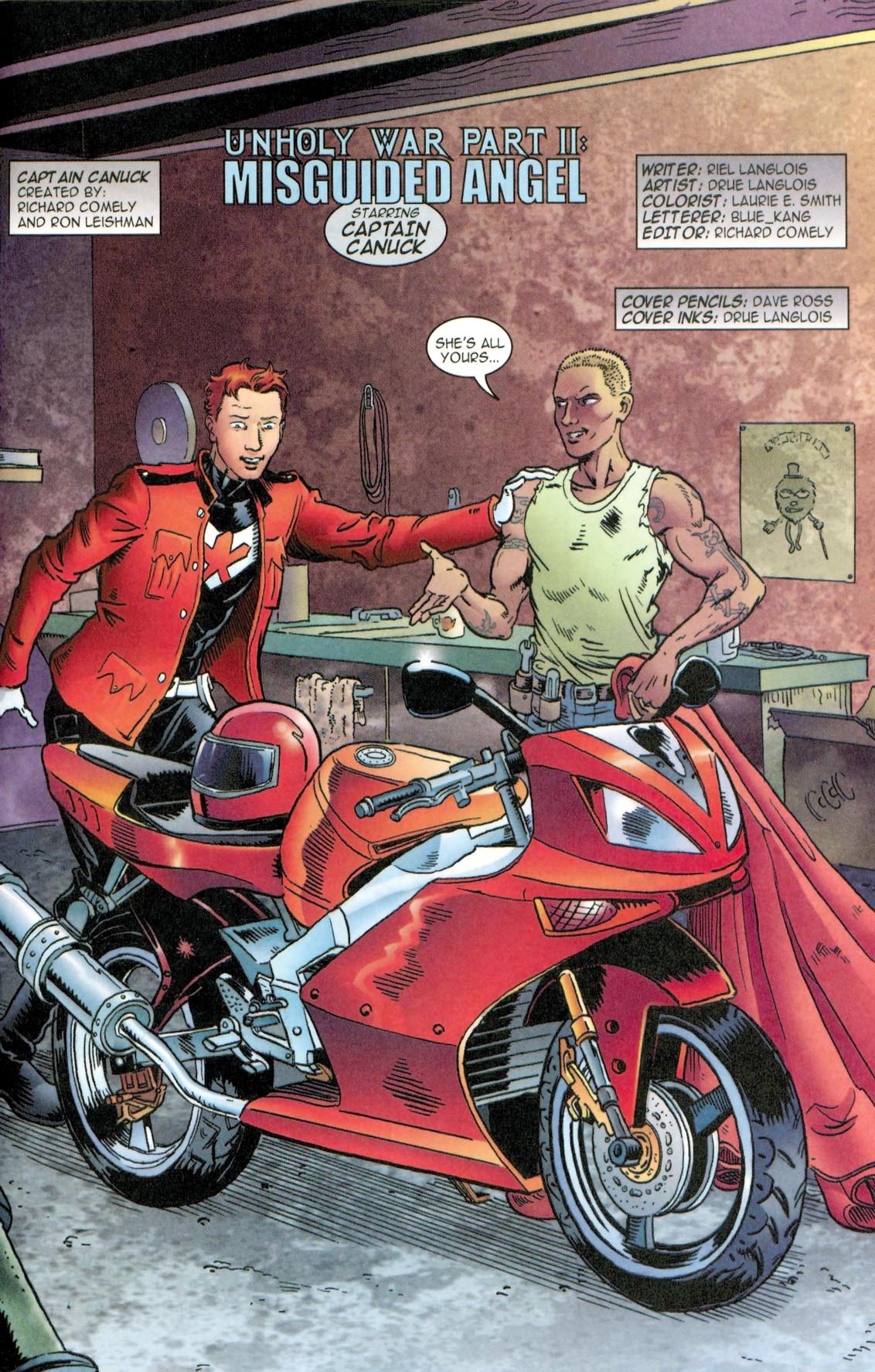 Read online Captain Canuck: Unholy War comic -  Issue #2 - 6
