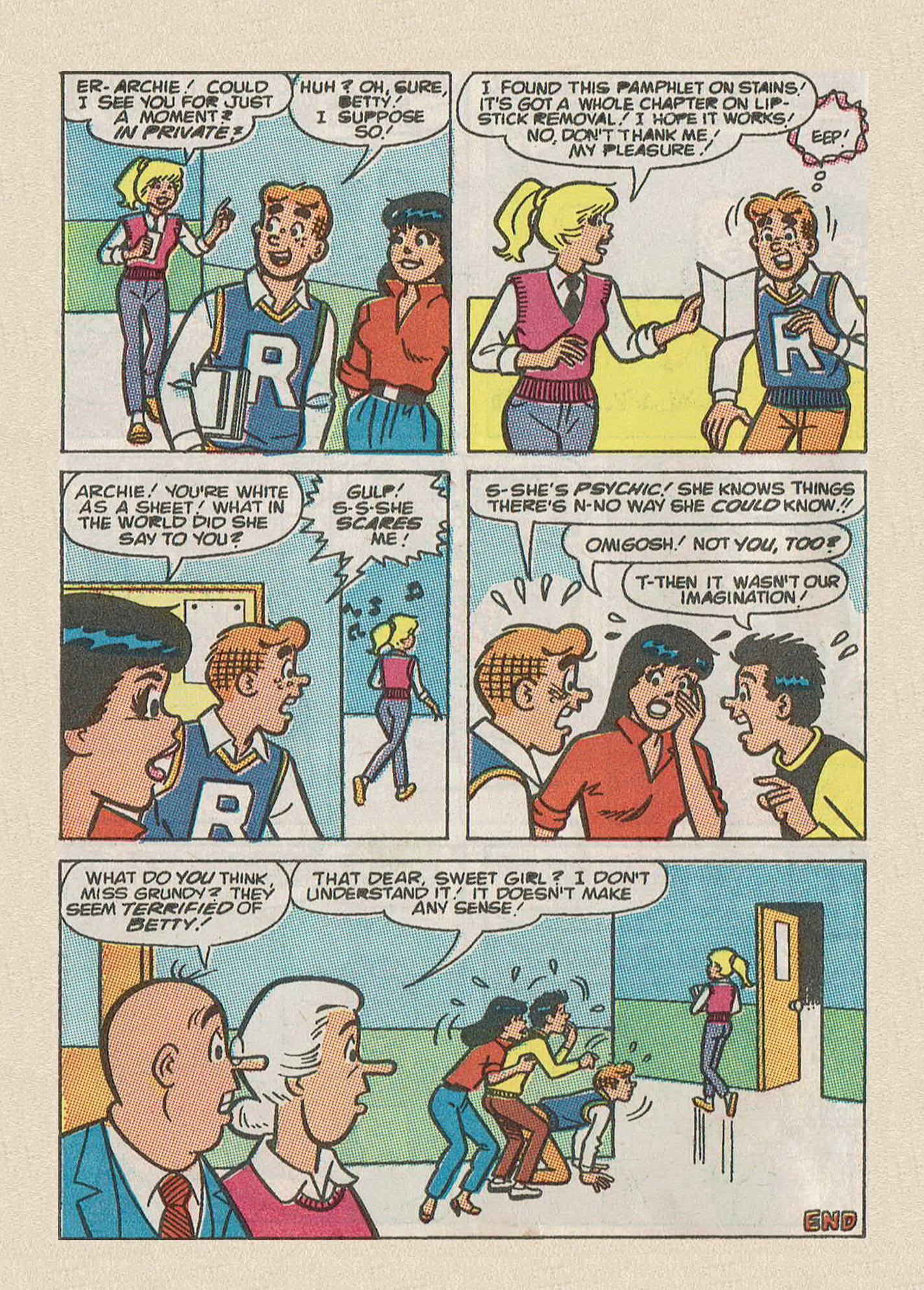 Read online Betty and Veronica Digest Magazine comic -  Issue #43 - 16