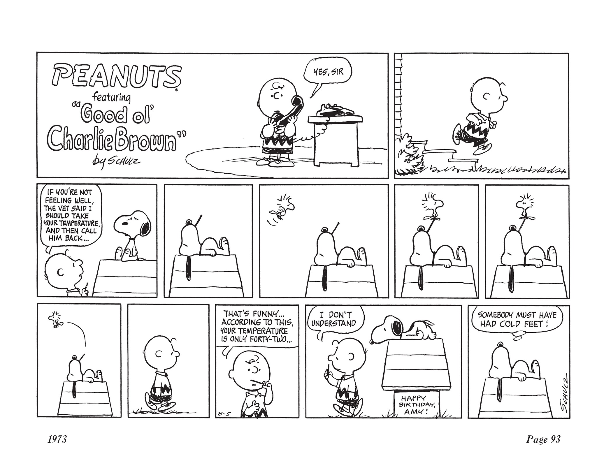 Read online The Complete Peanuts comic -  Issue # TPB 12 - 107