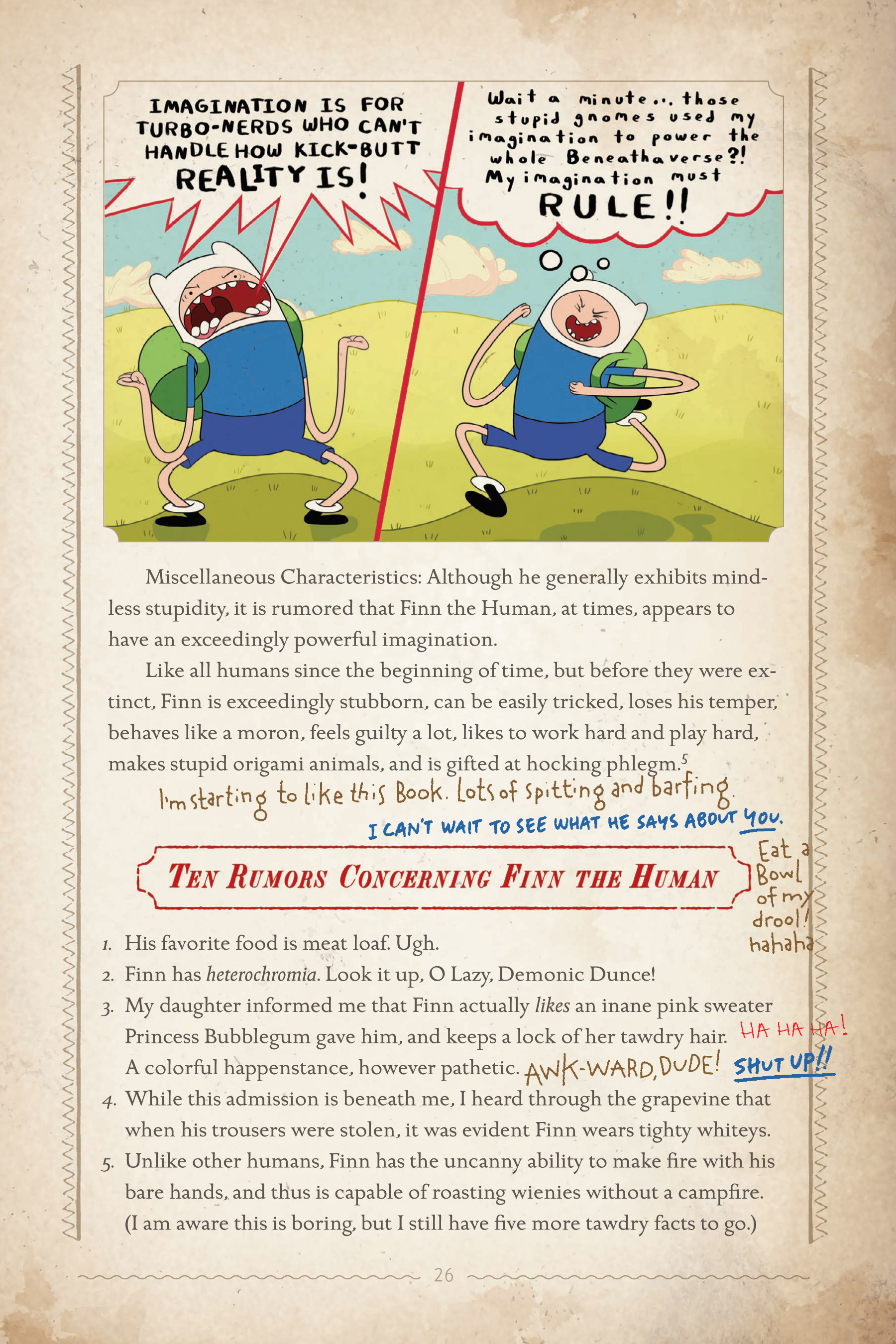 Read online The Adventure Time Encyclopaedia comic -  Issue # TPB (Part 1) - 28