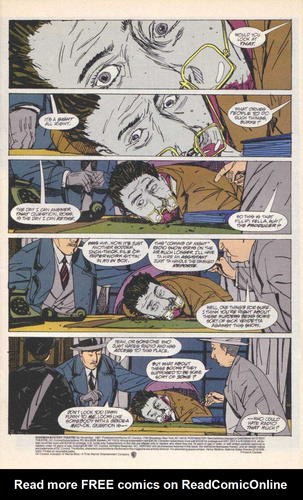 Read online Sandman Mystery Theatre comic -  Issue #56 - 2