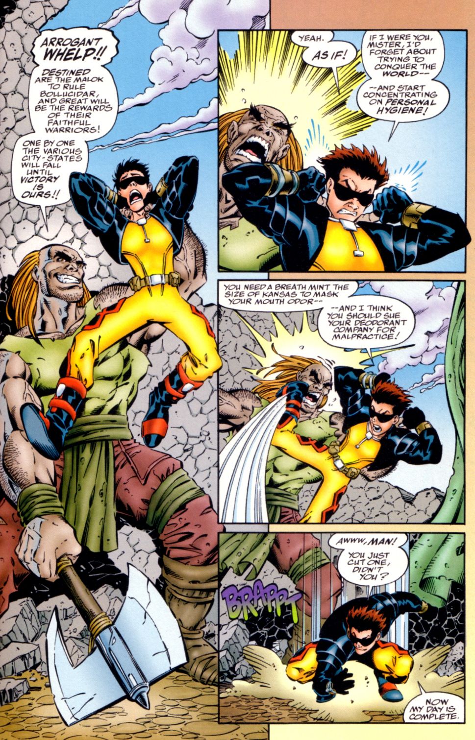 Read online Randy O'Donnell is The M@N comic -  Issue #1 - 21