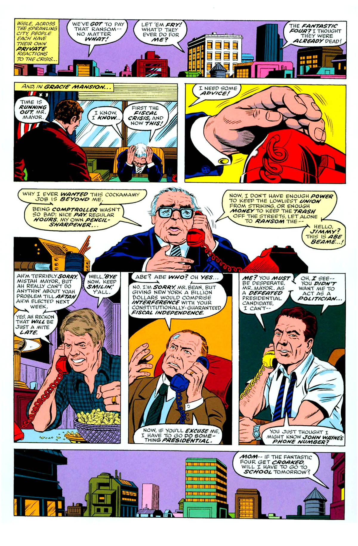 Read online Fantastic Four Visionaries: George Perez comic -  Issue # TPB 1 (Part 2) - 36