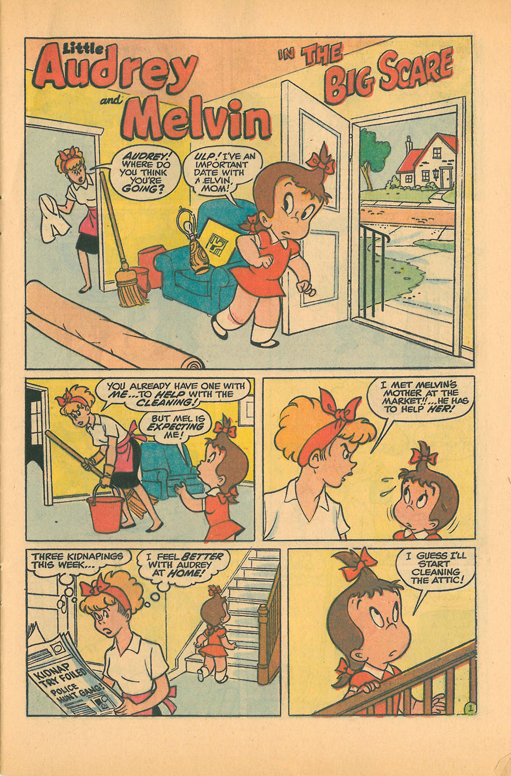 Read online Little Audrey And Melvin comic -  Issue #39 - 5