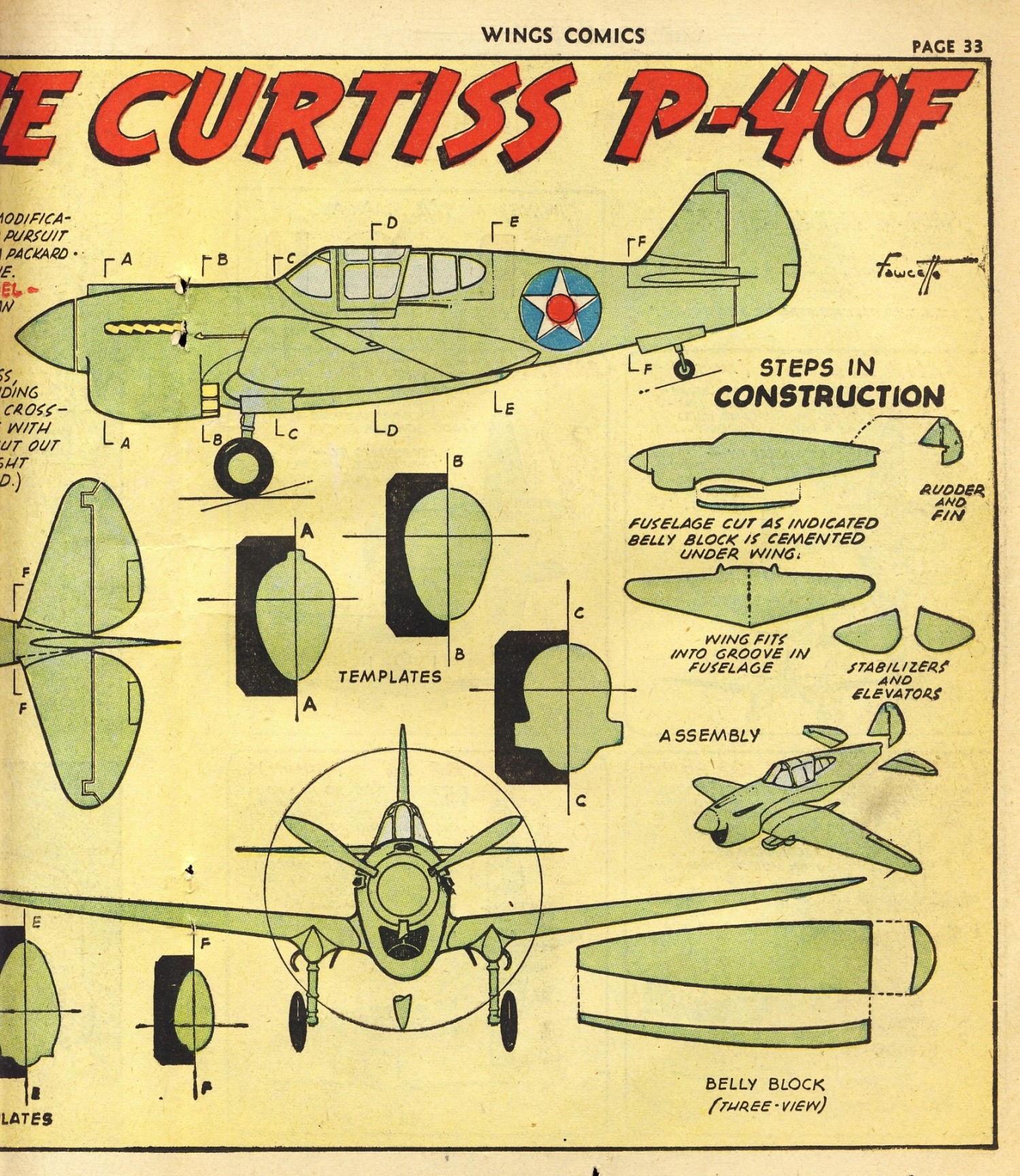 Read online Wings Comics comic -  Issue #23 - 35