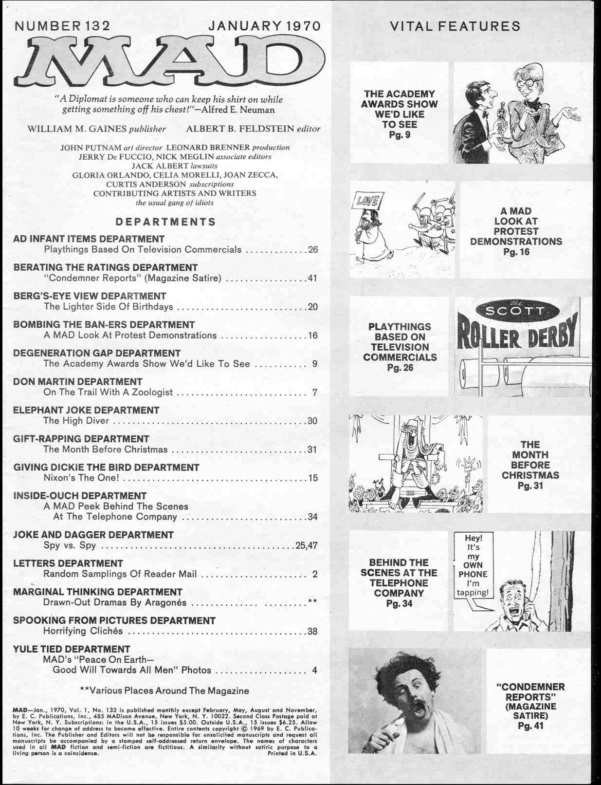 Read online MAD comic -  Issue #132 - 3