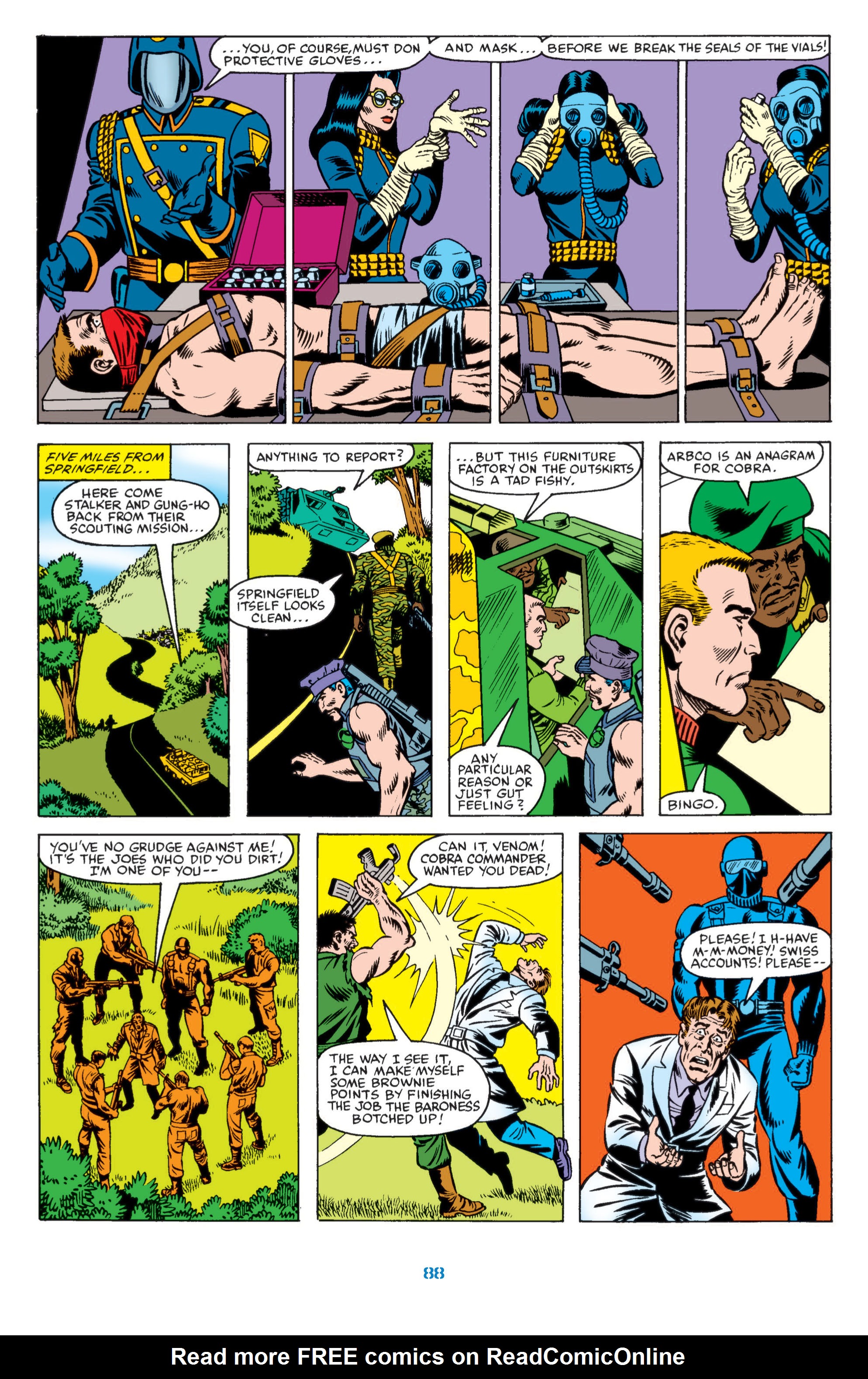Read online Classic G.I. Joe comic -  Issue # TPB 2 (Part 1) - 89