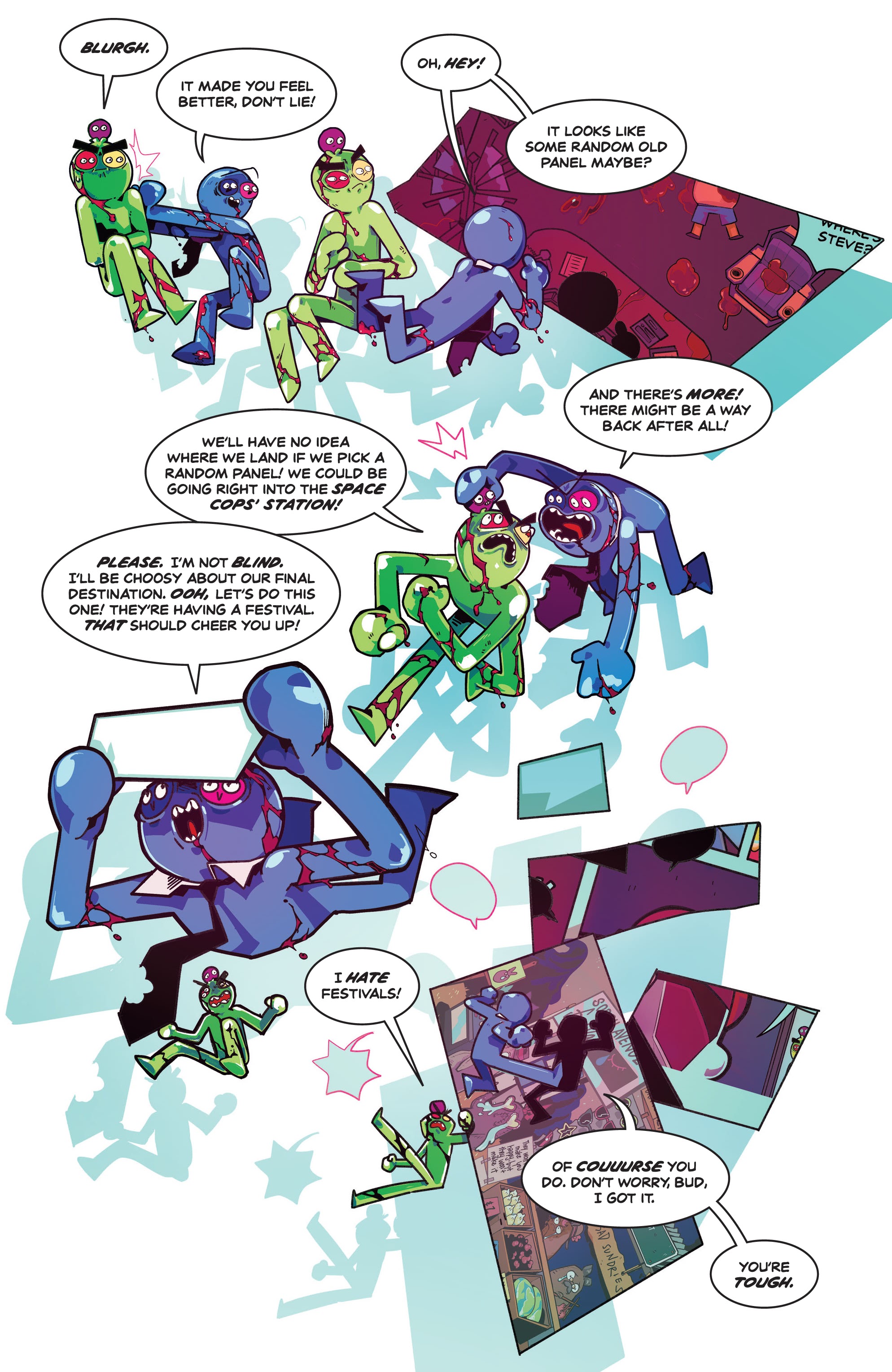 Read online Trover Saves The Universe comic -  Issue #4 - 5