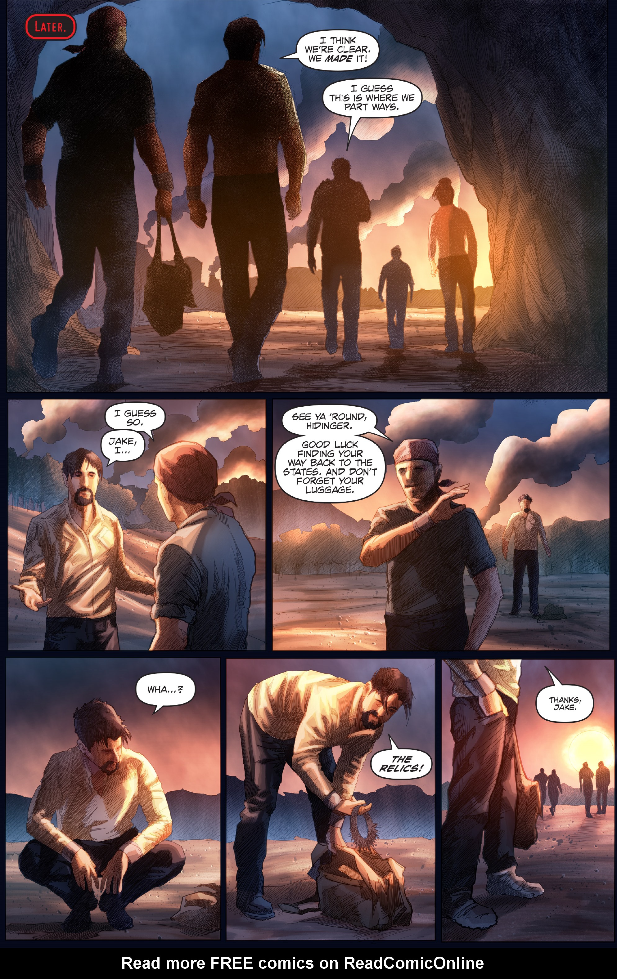 Read online Afterburn: Crossfire comic -  Issue #4 - 22