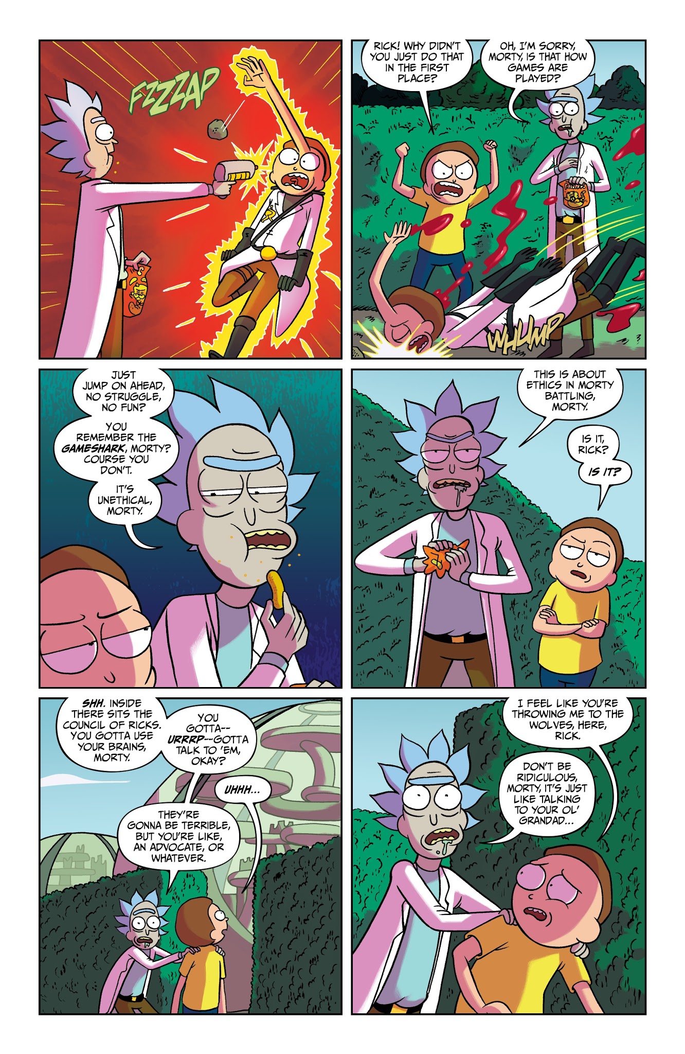 Read online Rick and Morty: Pocket Like You Stole It comic -  Issue #4 - 21
