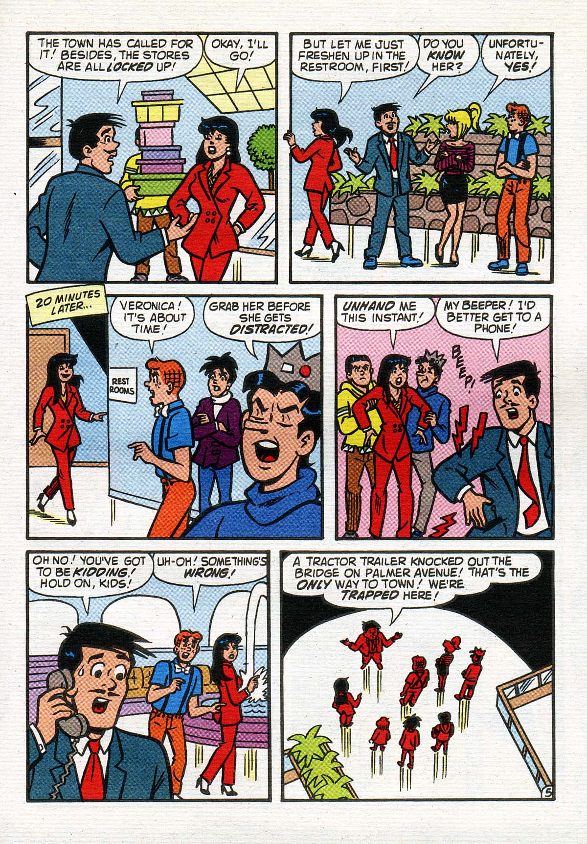 Read online Archie's Holiday Fun Digest comic -  Issue #5 - 74