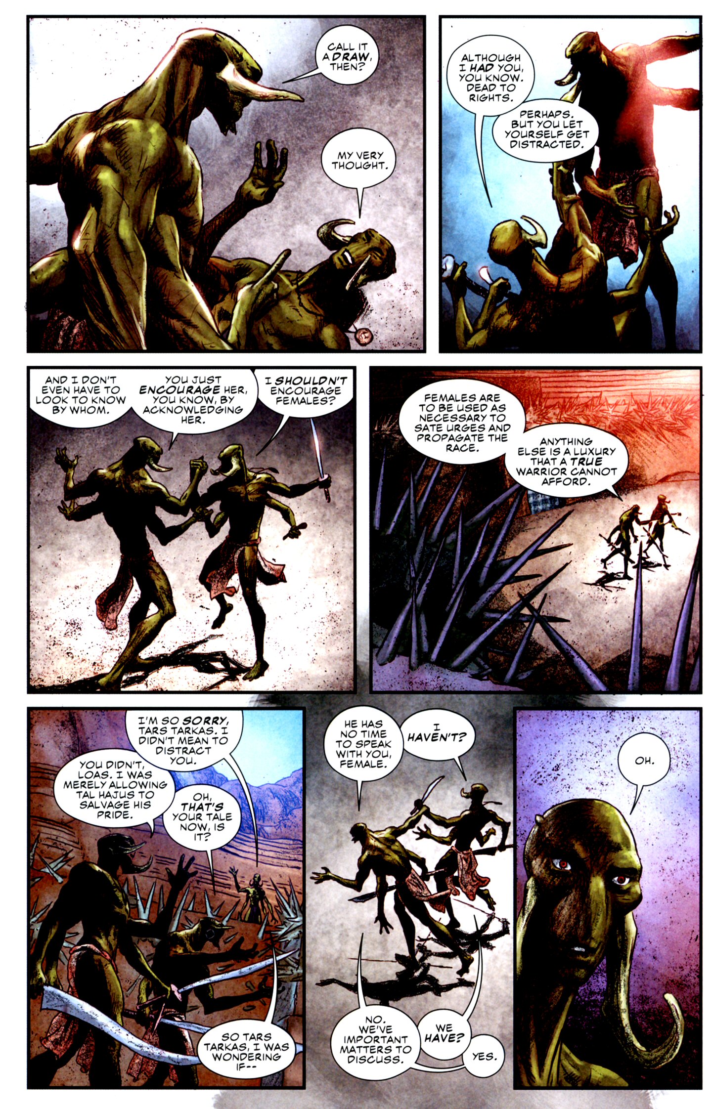Read online John Carter: The World of Mars comic -  Issue # _TPB - 22
