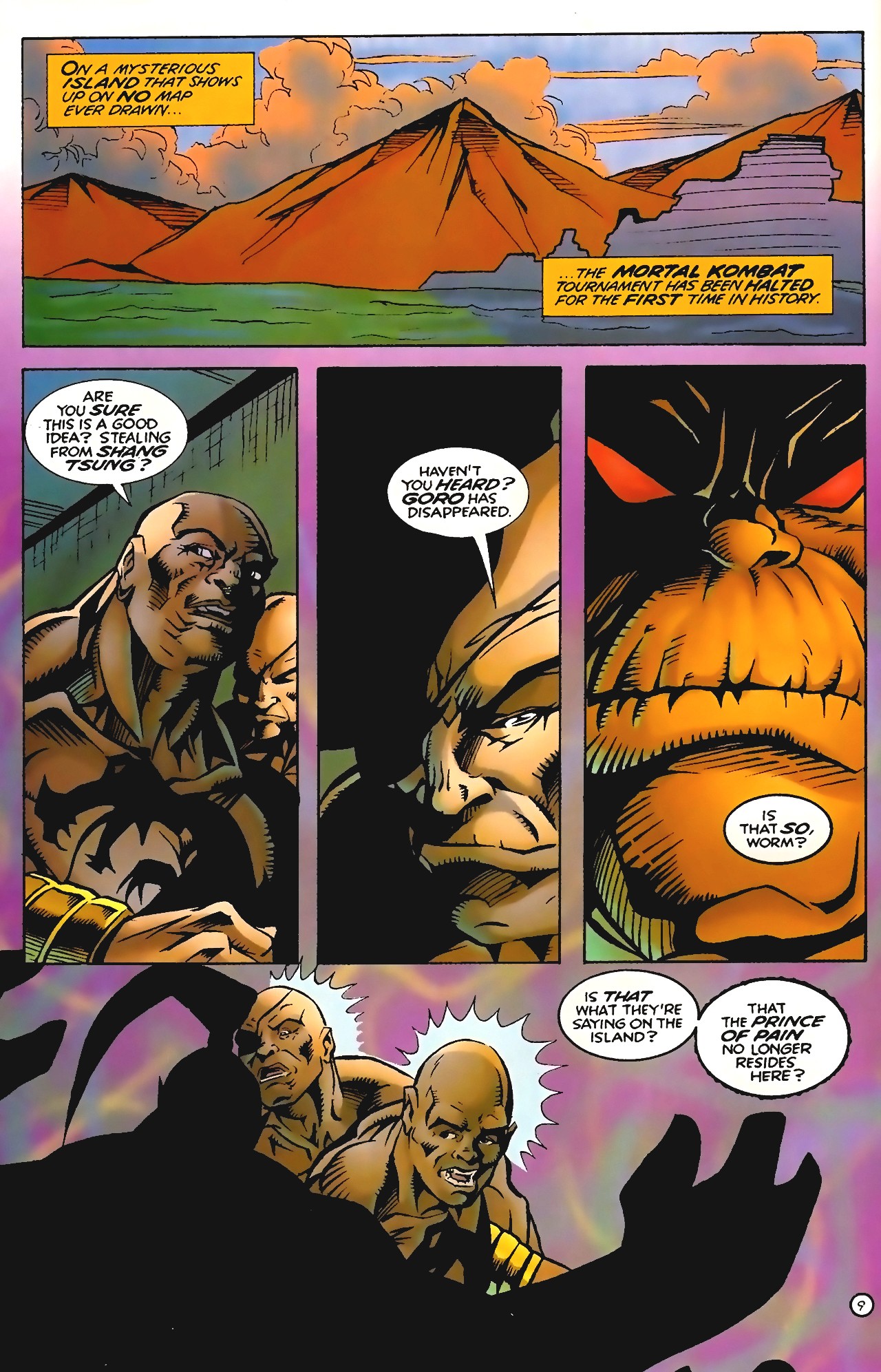 Read online Mortal Kombat (1994) comic -  Issue #4 - 10