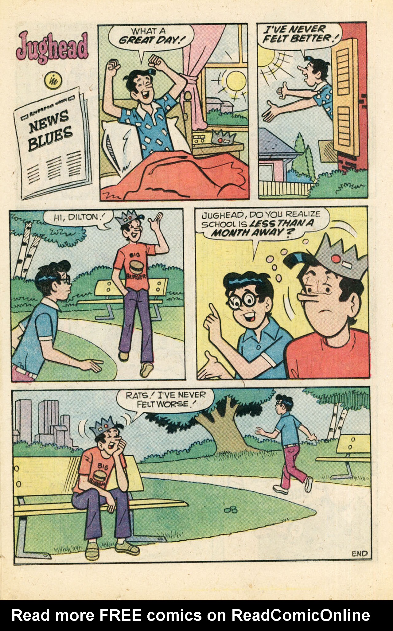 Read online Jughead's Jokes comic -  Issue #61 - 14