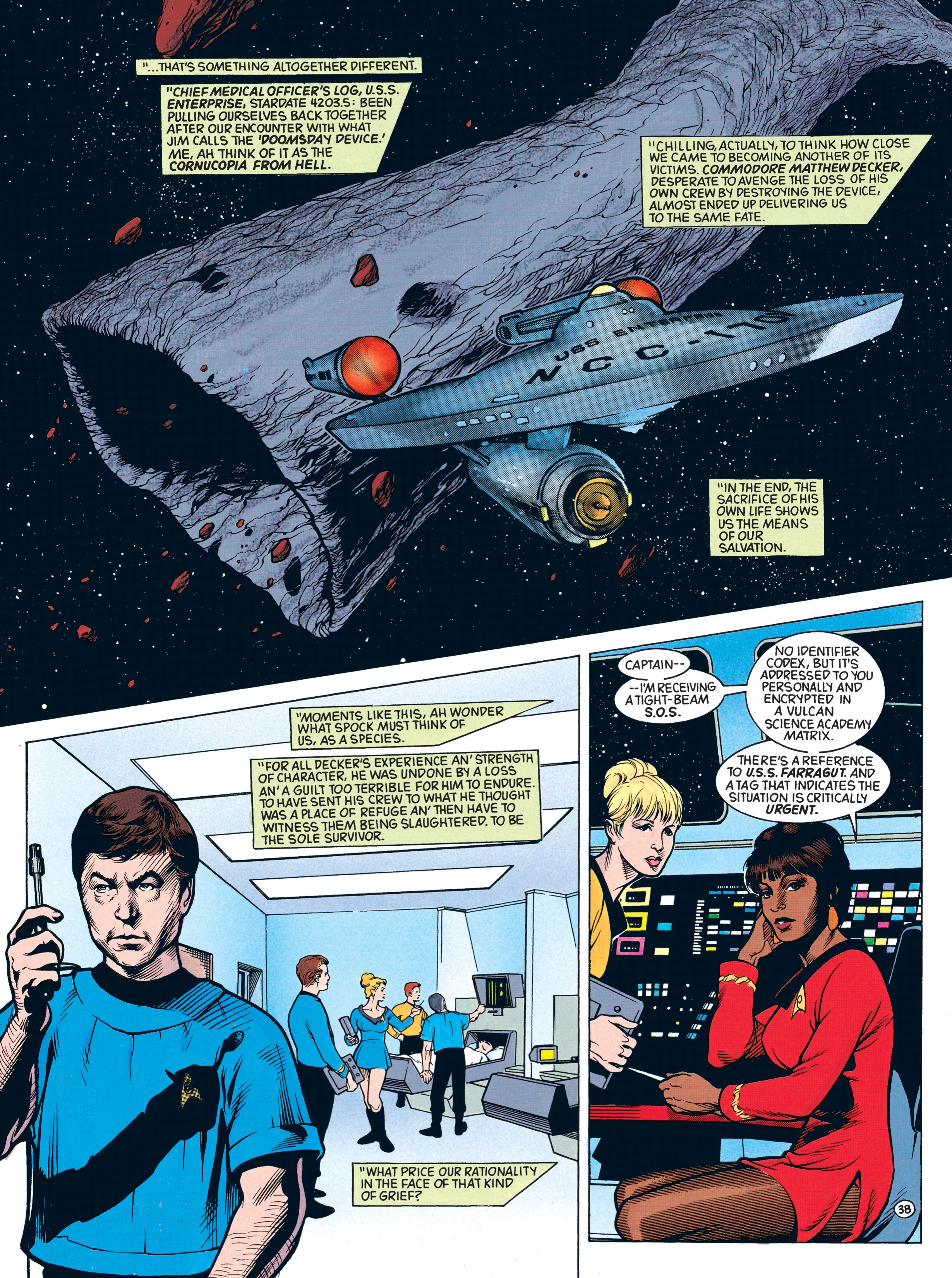 Read online Star Trek: Debt of Honor Facsimile Edition comic -  Issue # TPB - 41