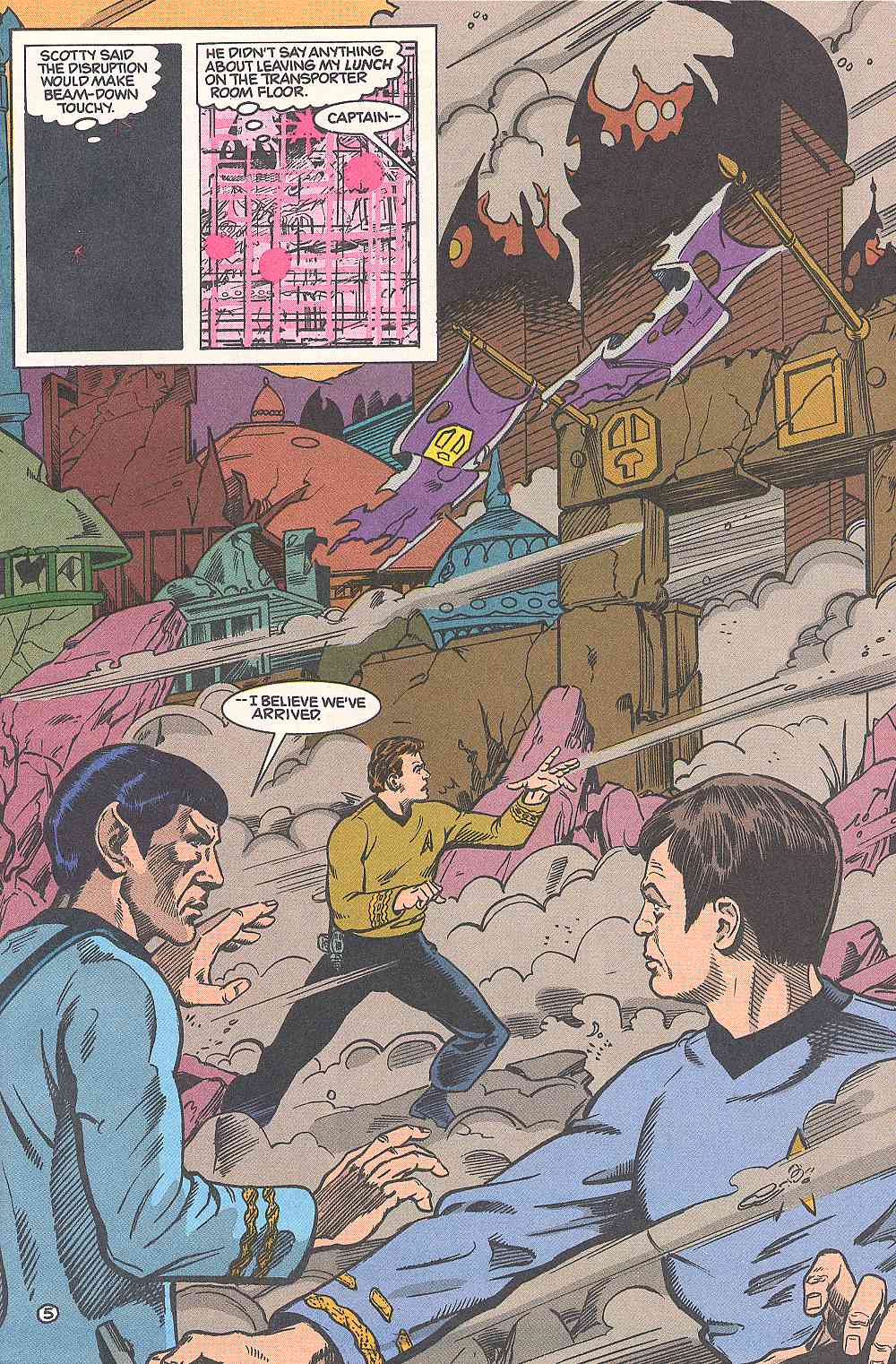 Read online Star Trek (1989) comic -  Issue #16 - 6