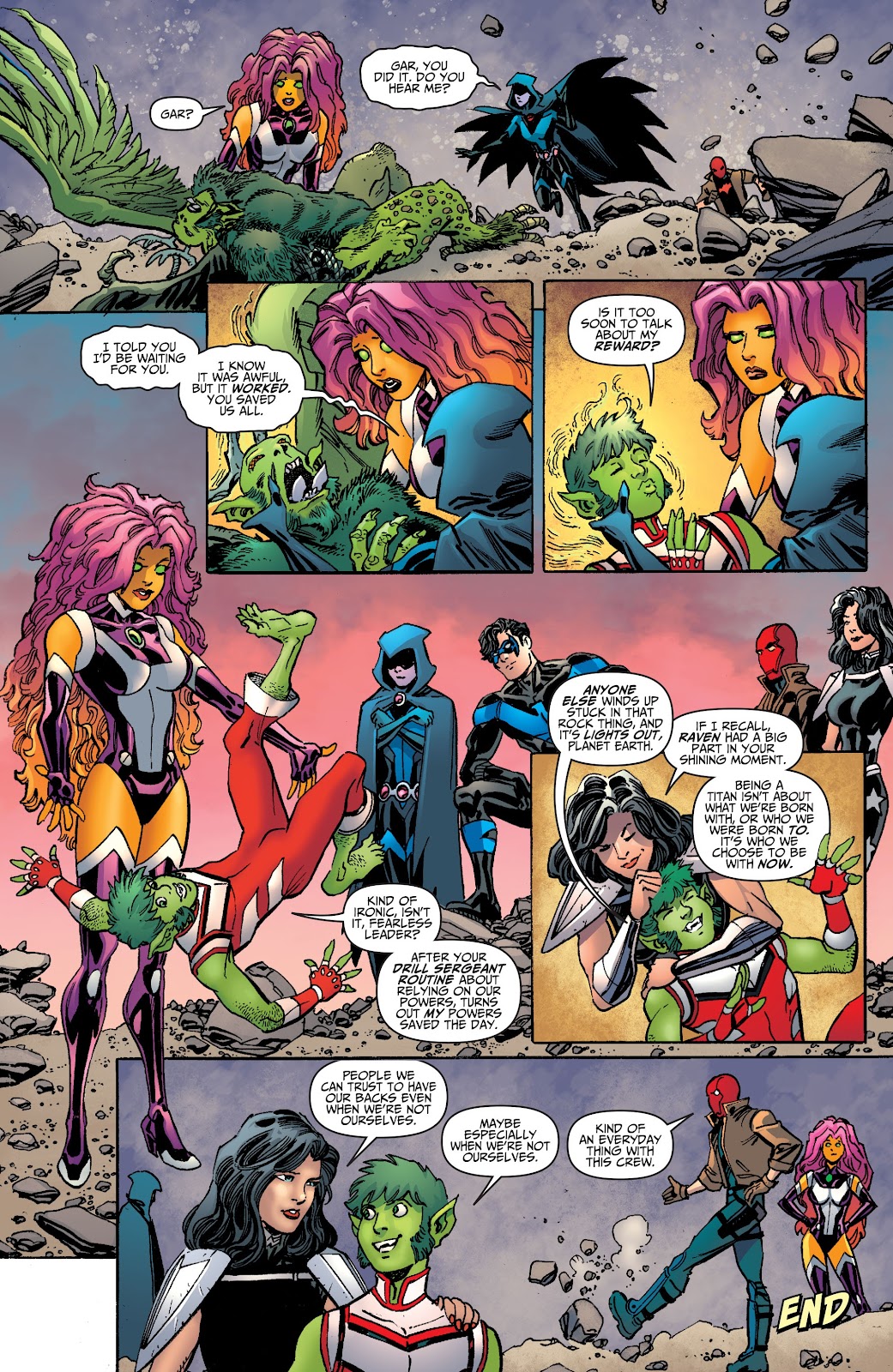 Titans: Titans Together issue 1 - Page 17