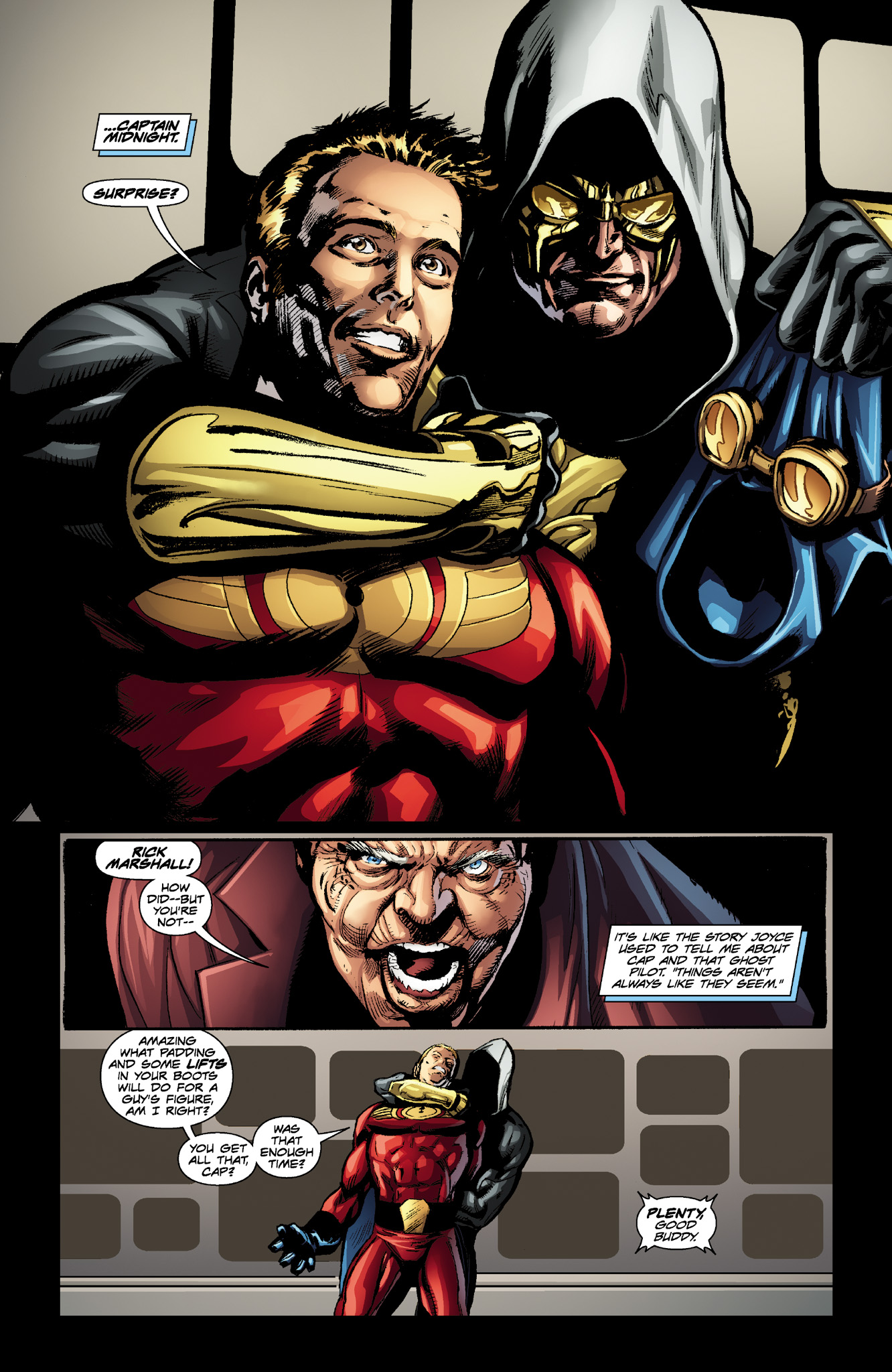 Read online Captain Midnight comic -  Issue #10 - 15