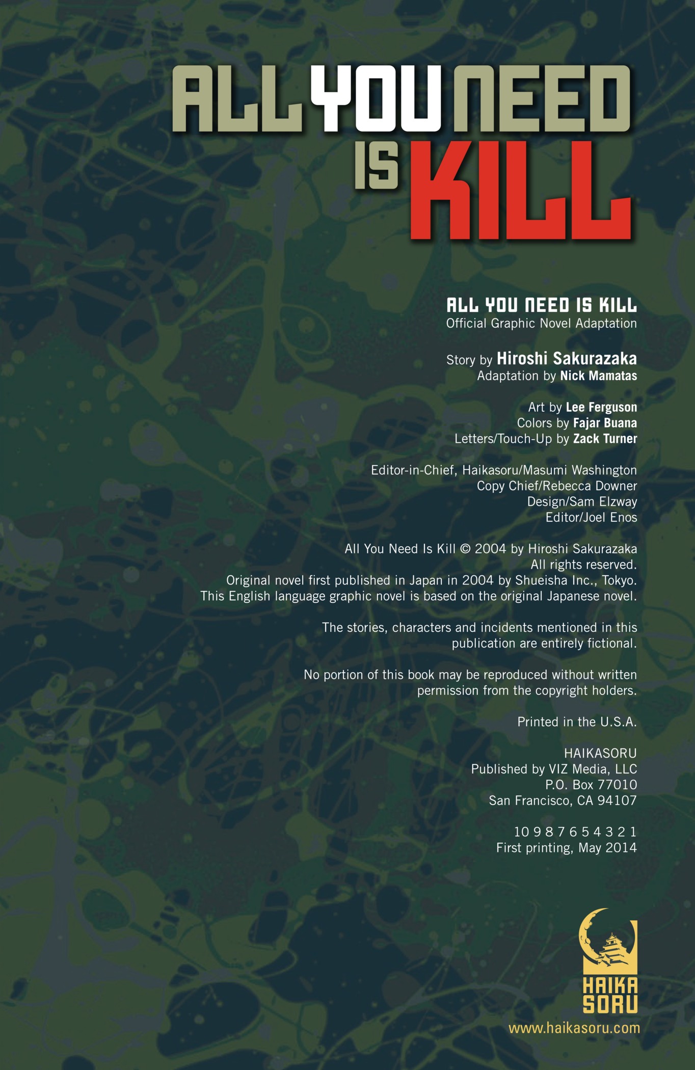 Read online All You Need is Kill comic -  Issue # Full - 92