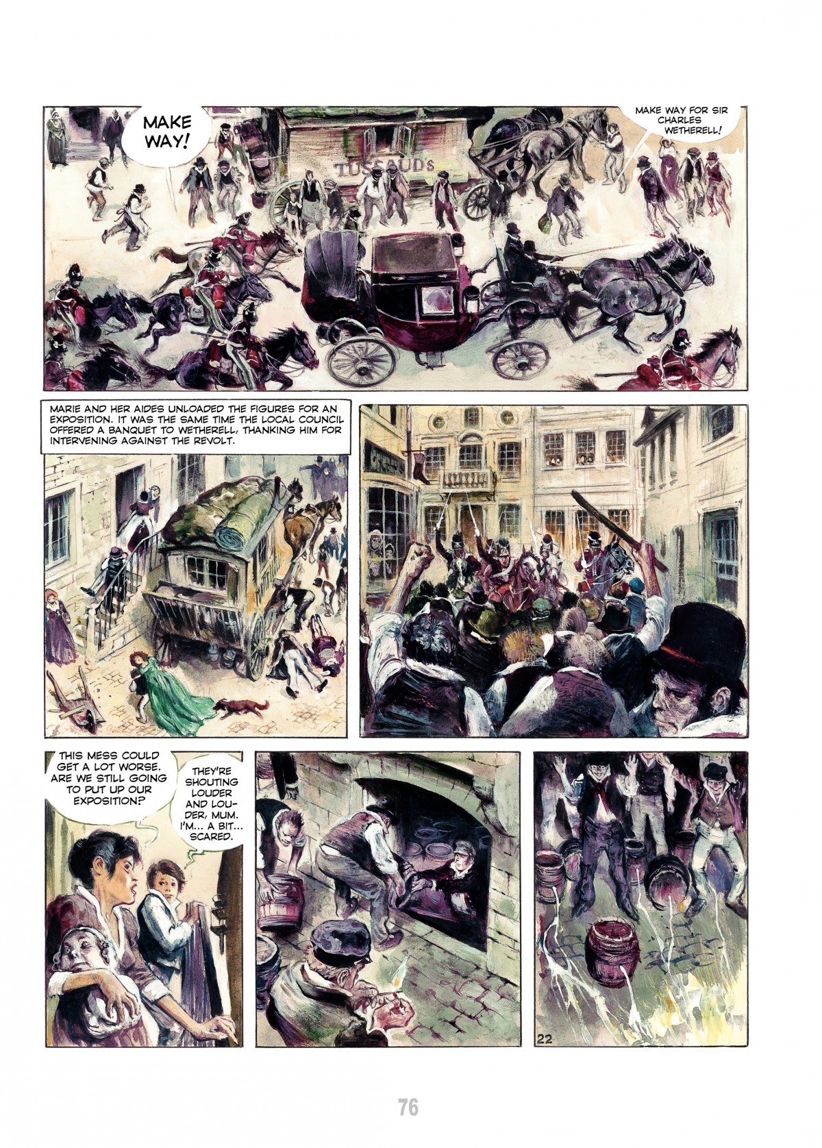 Read online The Fascinating Madame Tussaud comic -  Issue # TPB - 78