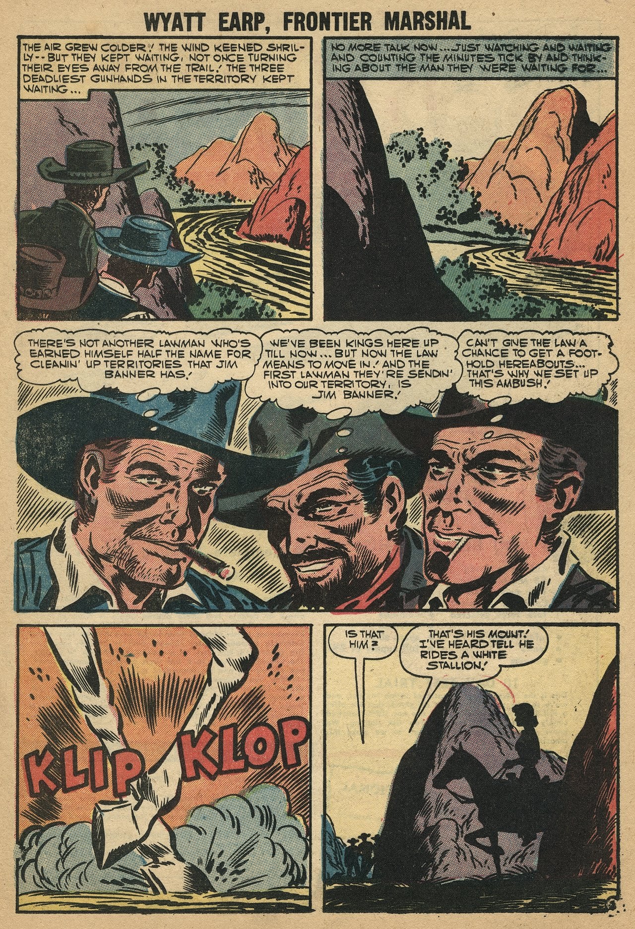 Read online Wyatt Earp Frontier Marshal comic -  Issue #17 - 21