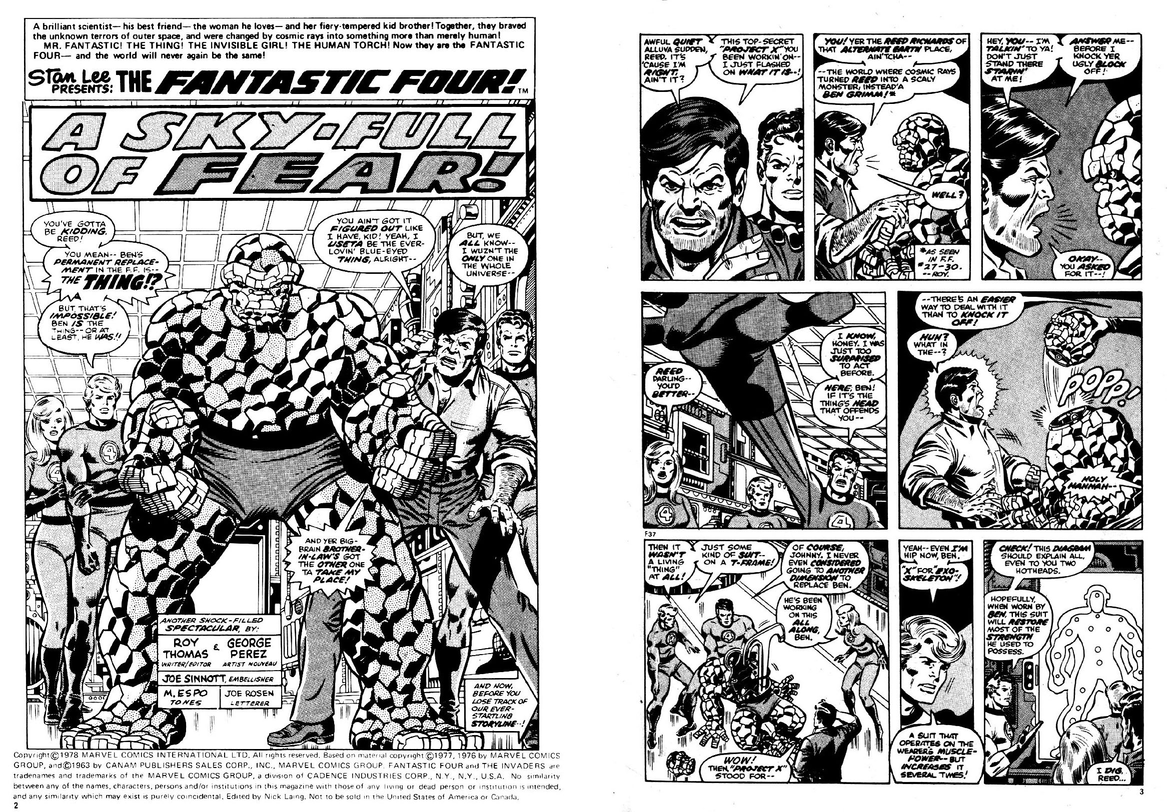 Read online Complete Fantastic Four comic -  Issue #37 - 2