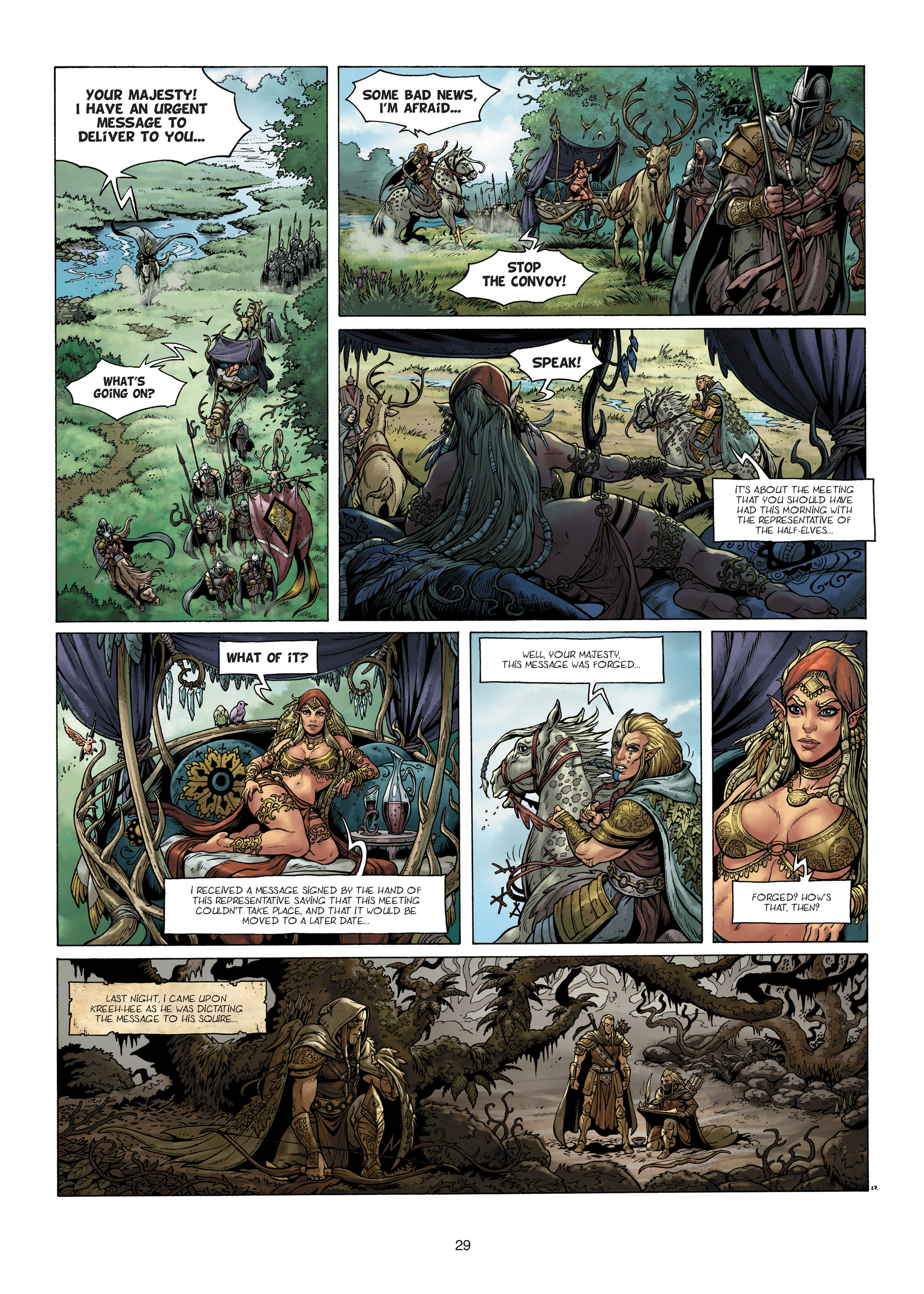 Read online Elves comic -  Issue #4 - 28