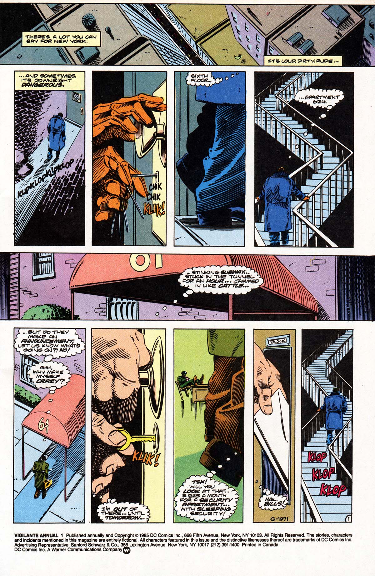 Read online Vigilante (1983) comic -  Issue # _Annual 1 - 3