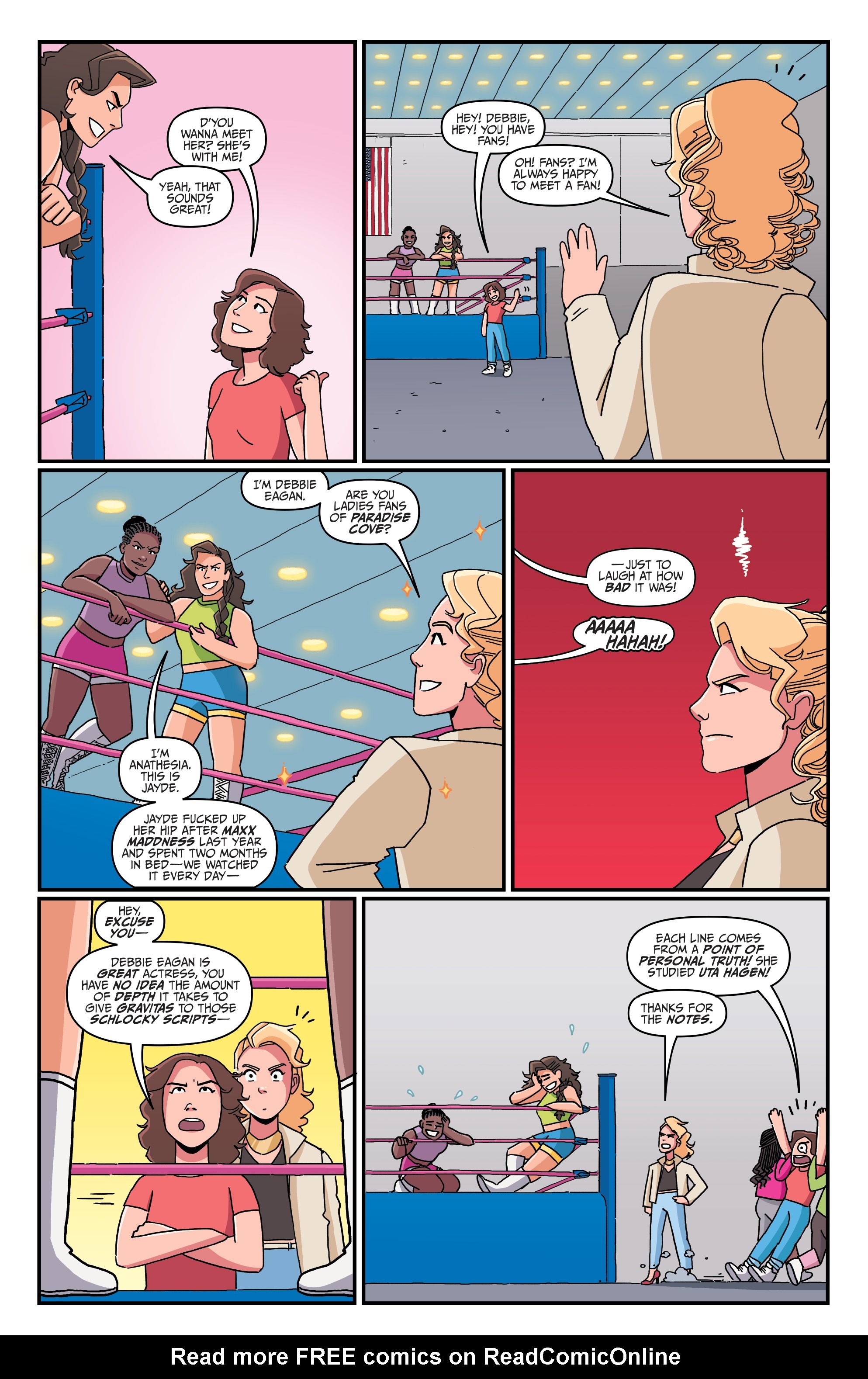 Read online GLOW comic -  Issue #2 - 7