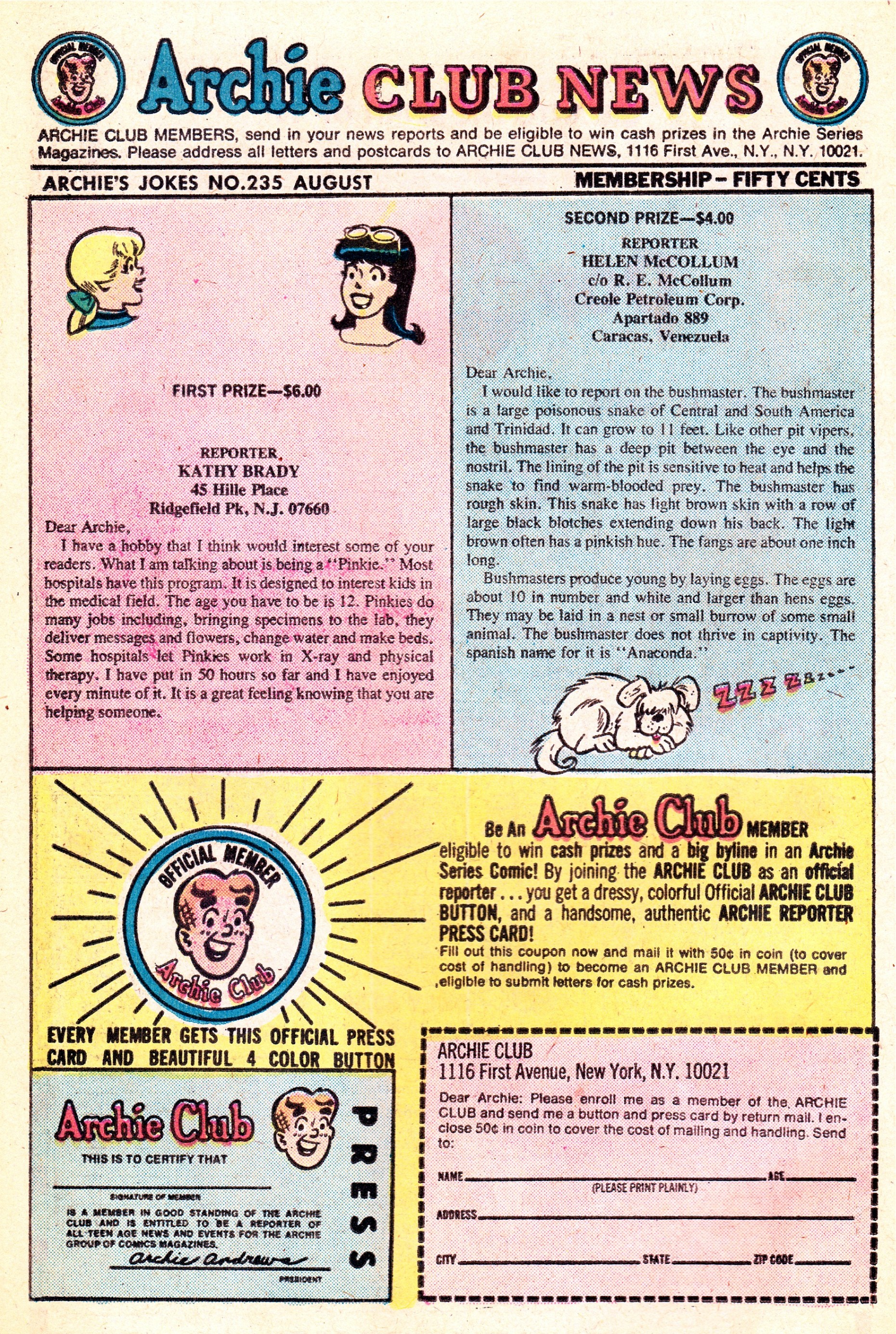 Read online Archie Giant Series Magazine comic -  Issue #235 - 26