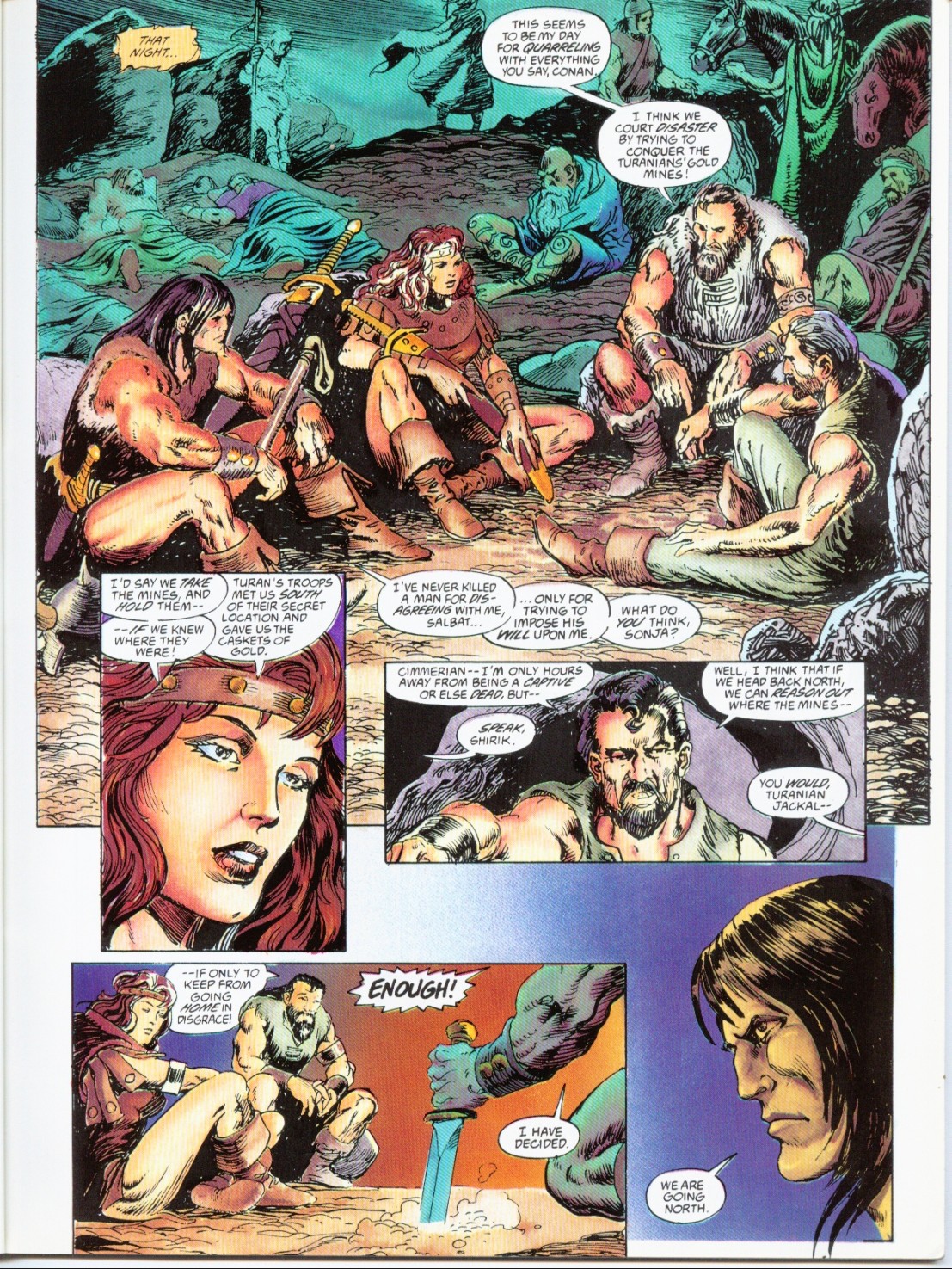 Read online Marvel Graphic Novel comic -  Issue #73 - Conan - The Ravagers Out of Time - 12
