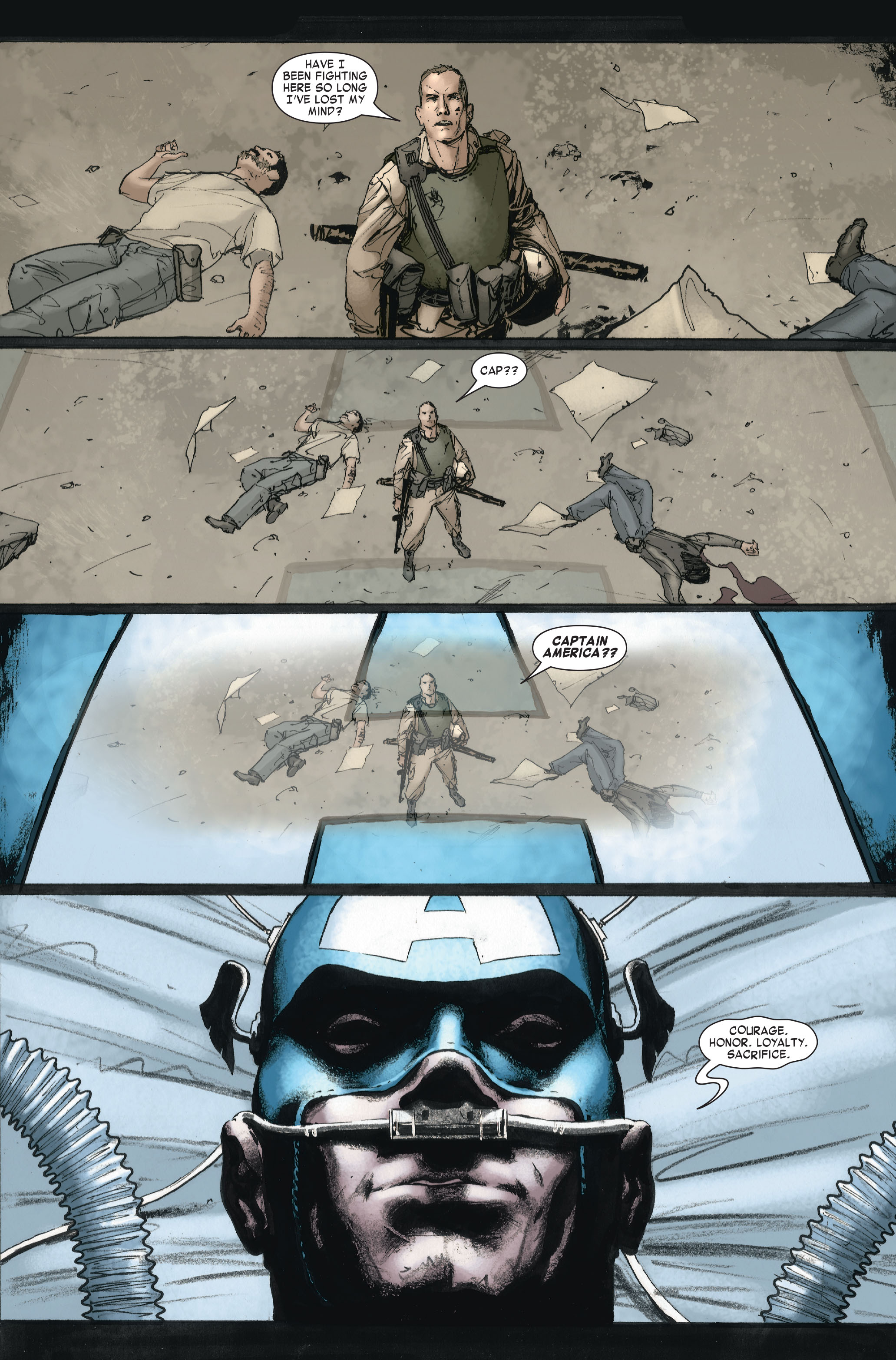 Read online Captain America: The Chosen comic -  Issue #1 - 21